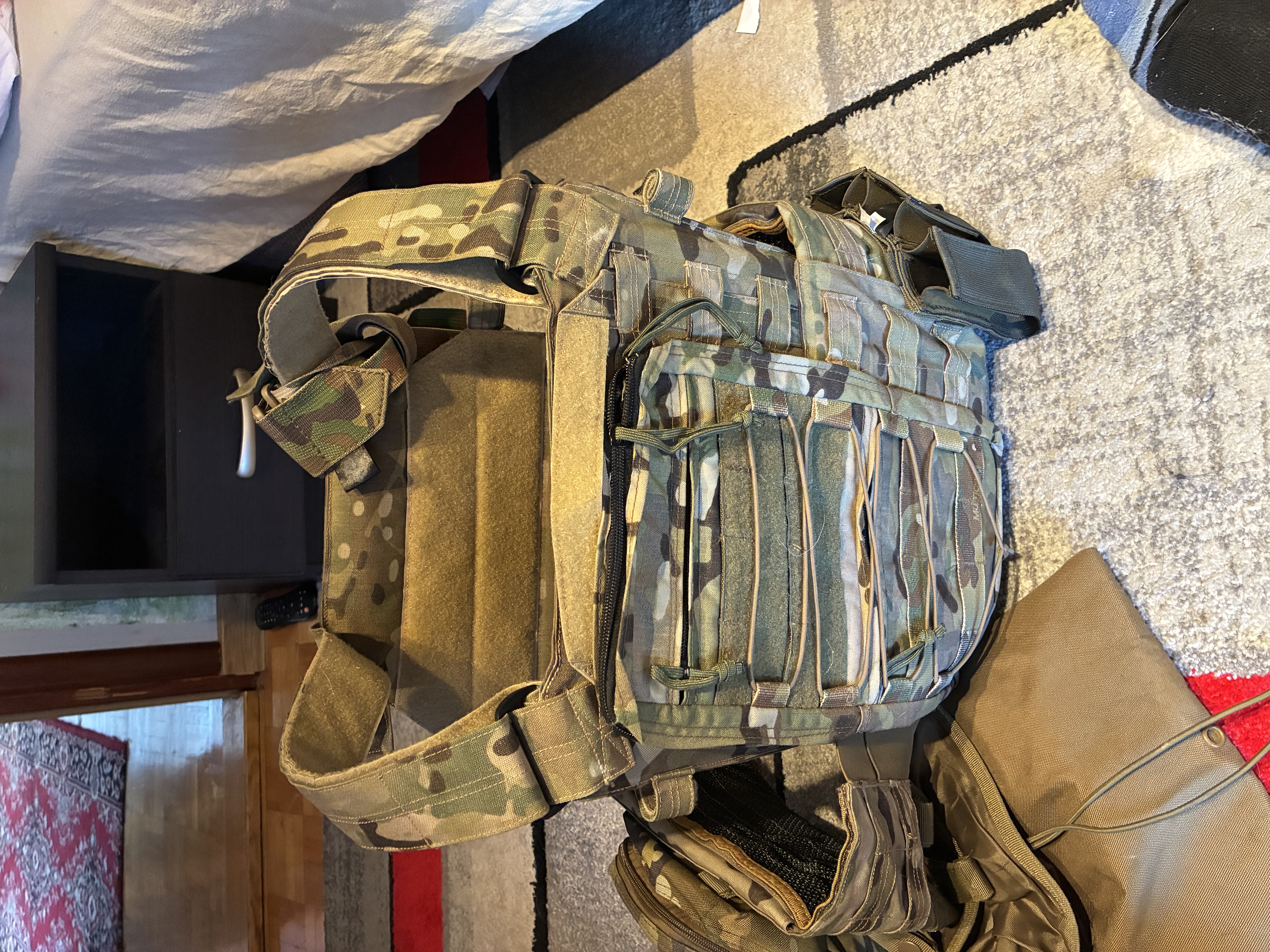 Kamizelka plate carrier multicam