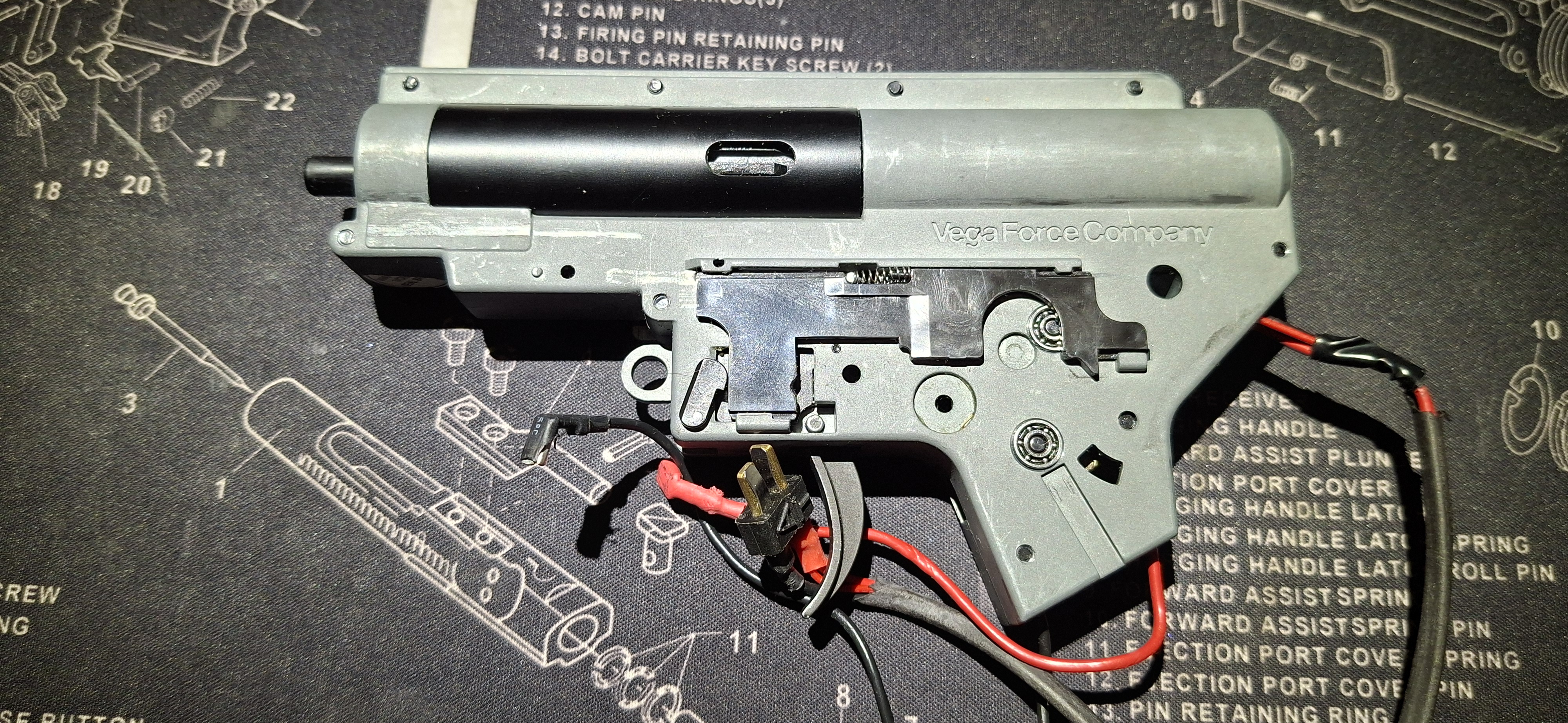 Prawie stockowy kompletny gearbox V2 VFC