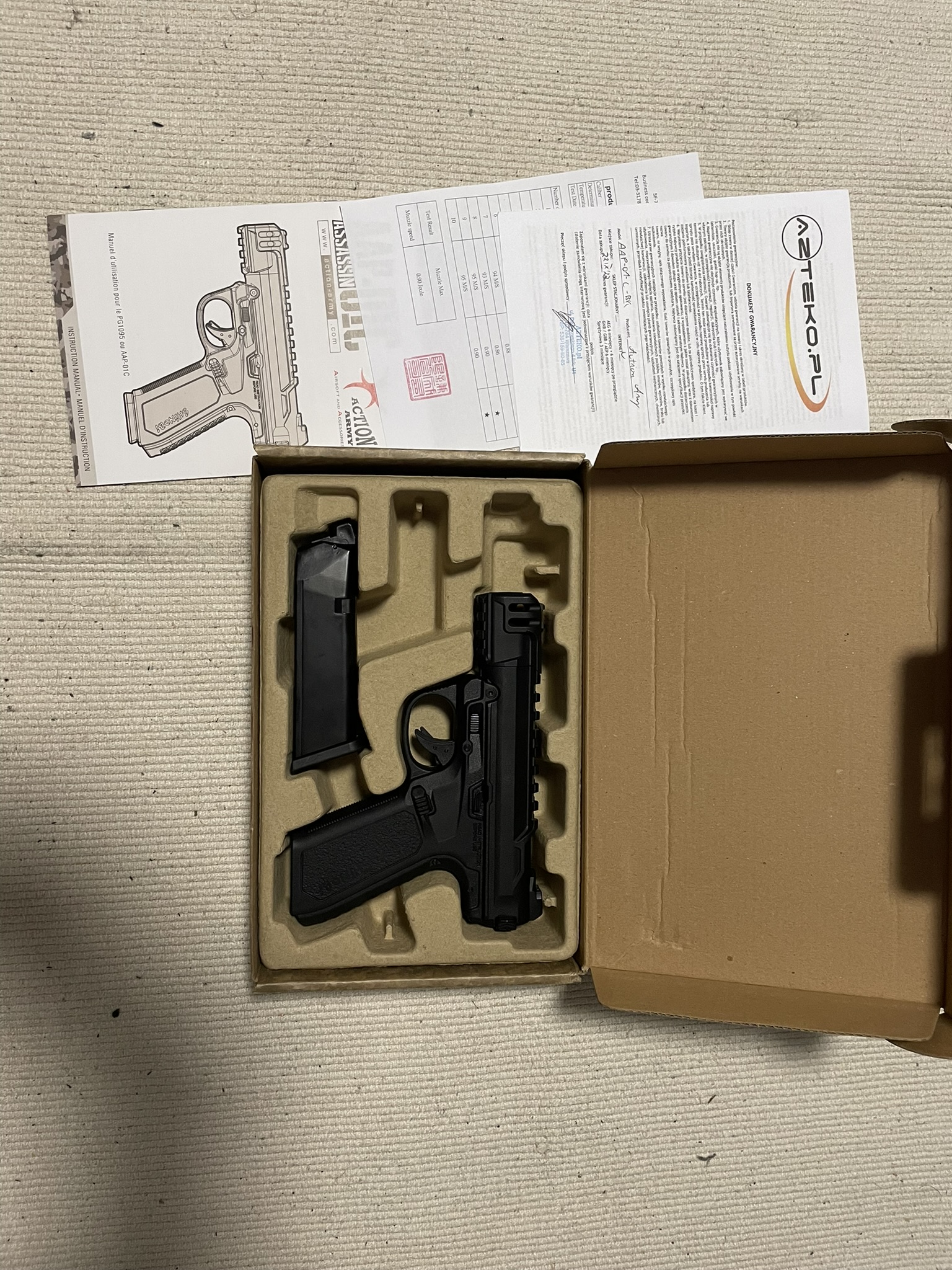 Action Army AAP01C Shinobi + kabura TM TAC