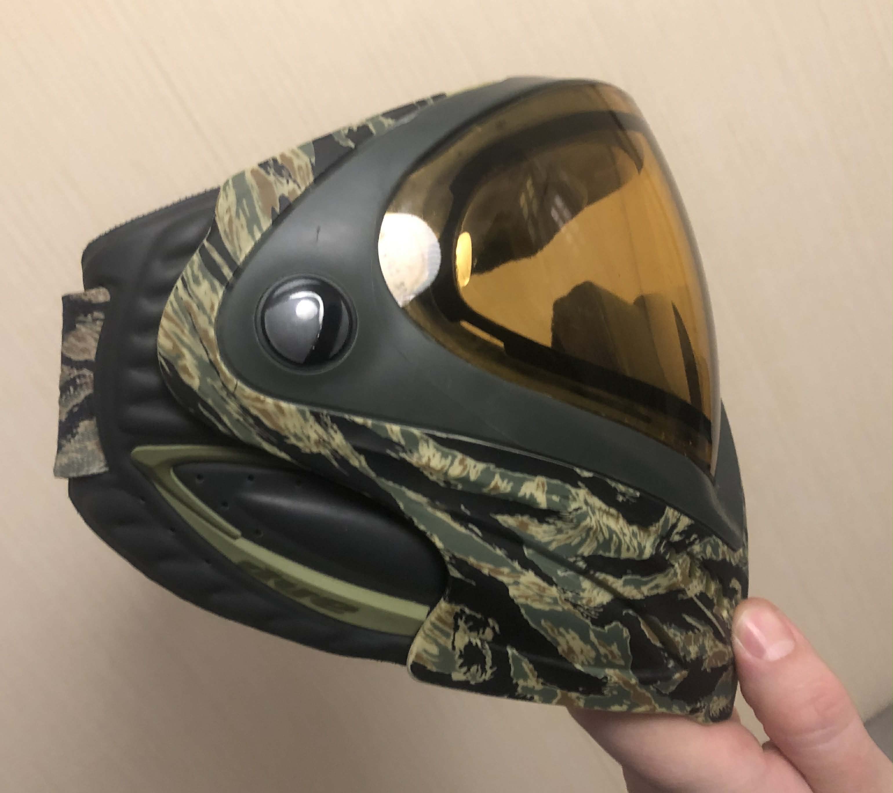 Maska Dye i4 tiger stripe + montaż