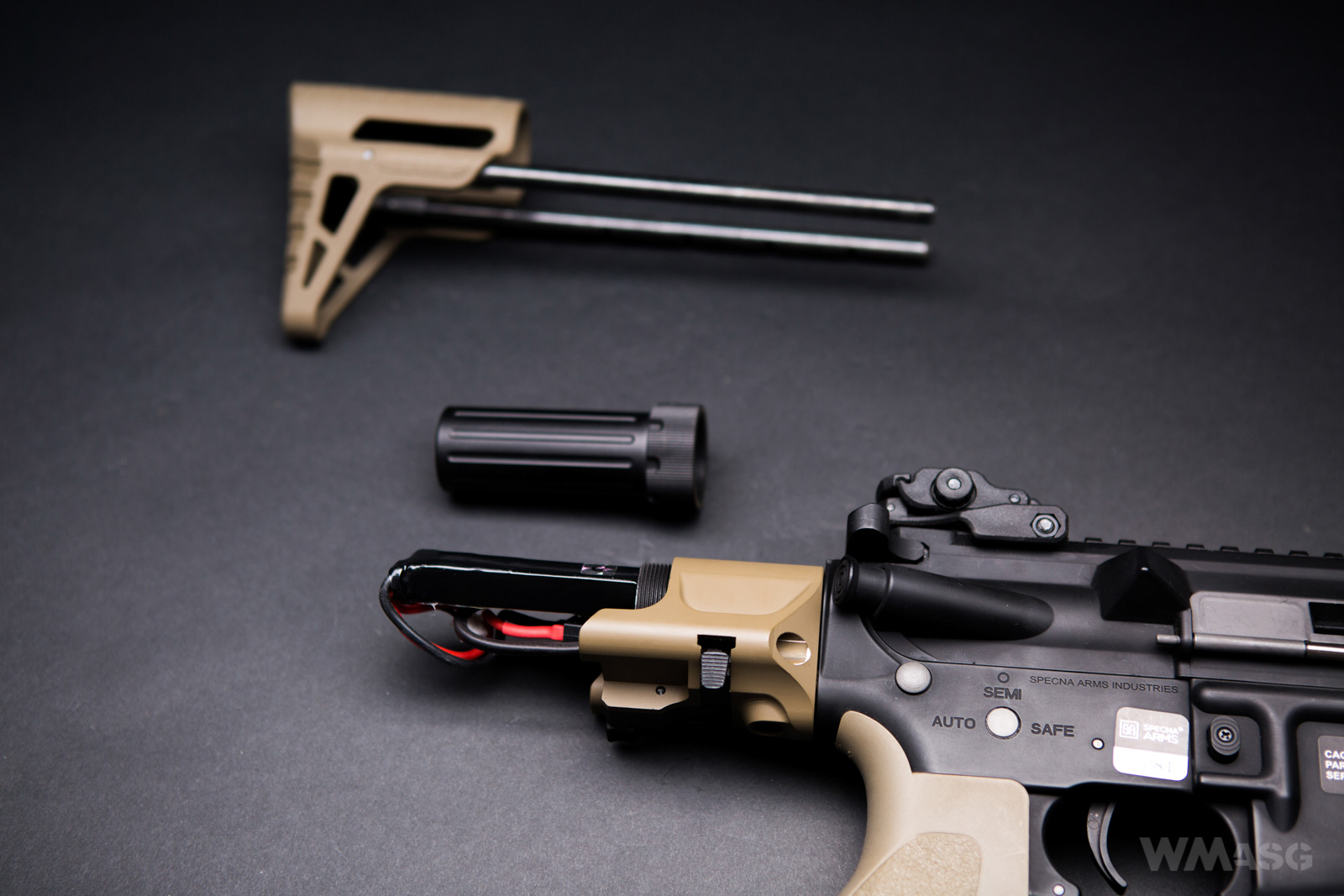 Specna Arms SA -E12 PDW Edge BK-TAN (sesja w studio)