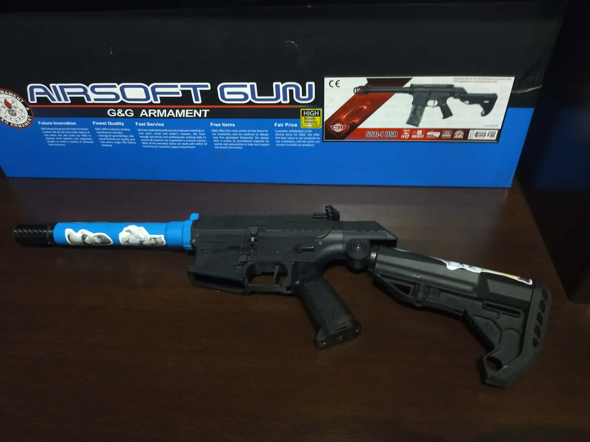 Sprzedam replikę Asg ssg1 G&G Speedsoft dobry stan.