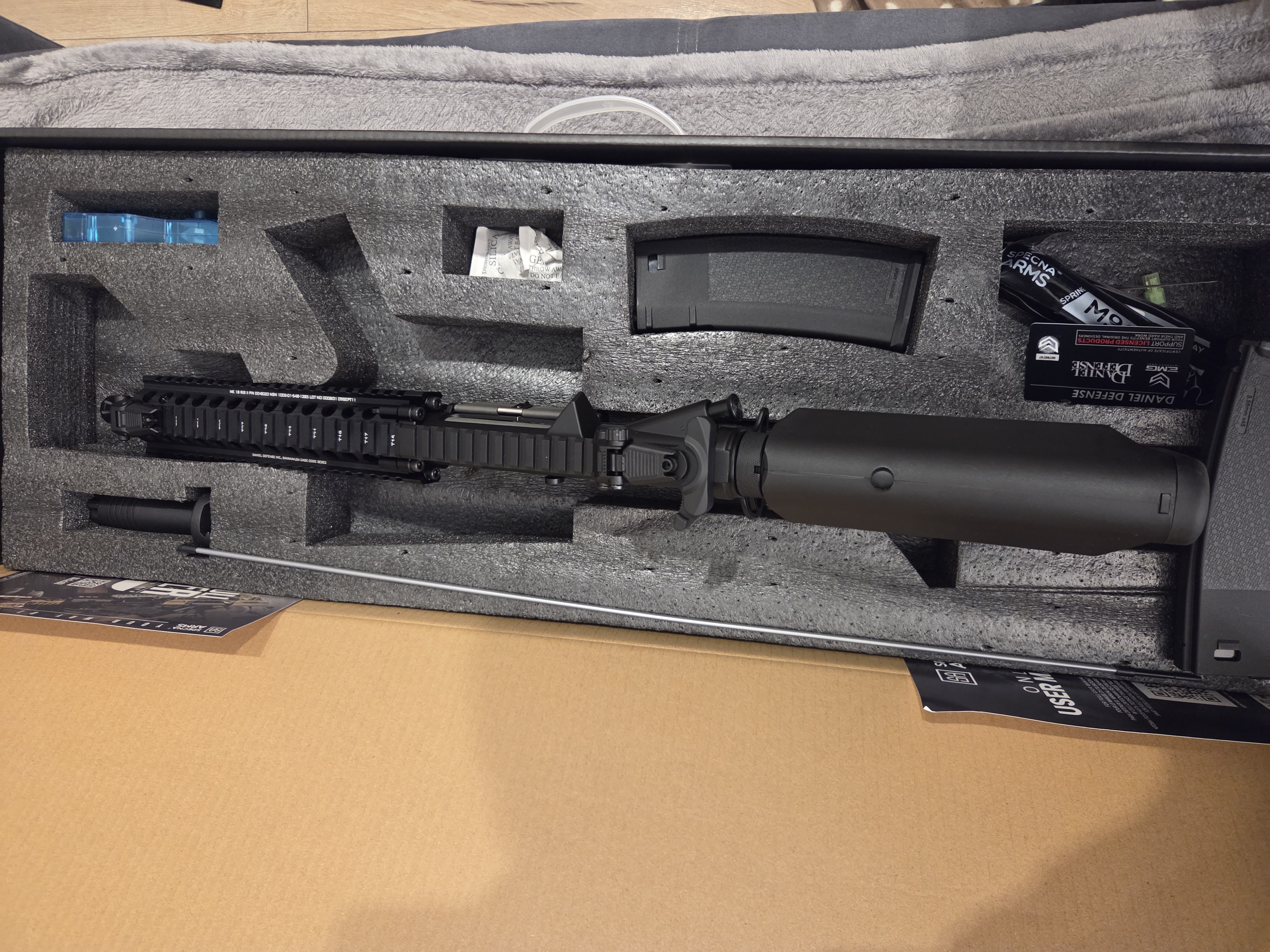 Specna Arms Daniel Defense MK18 SA-P19 PRIME BLDC Aster II ETU Nowa