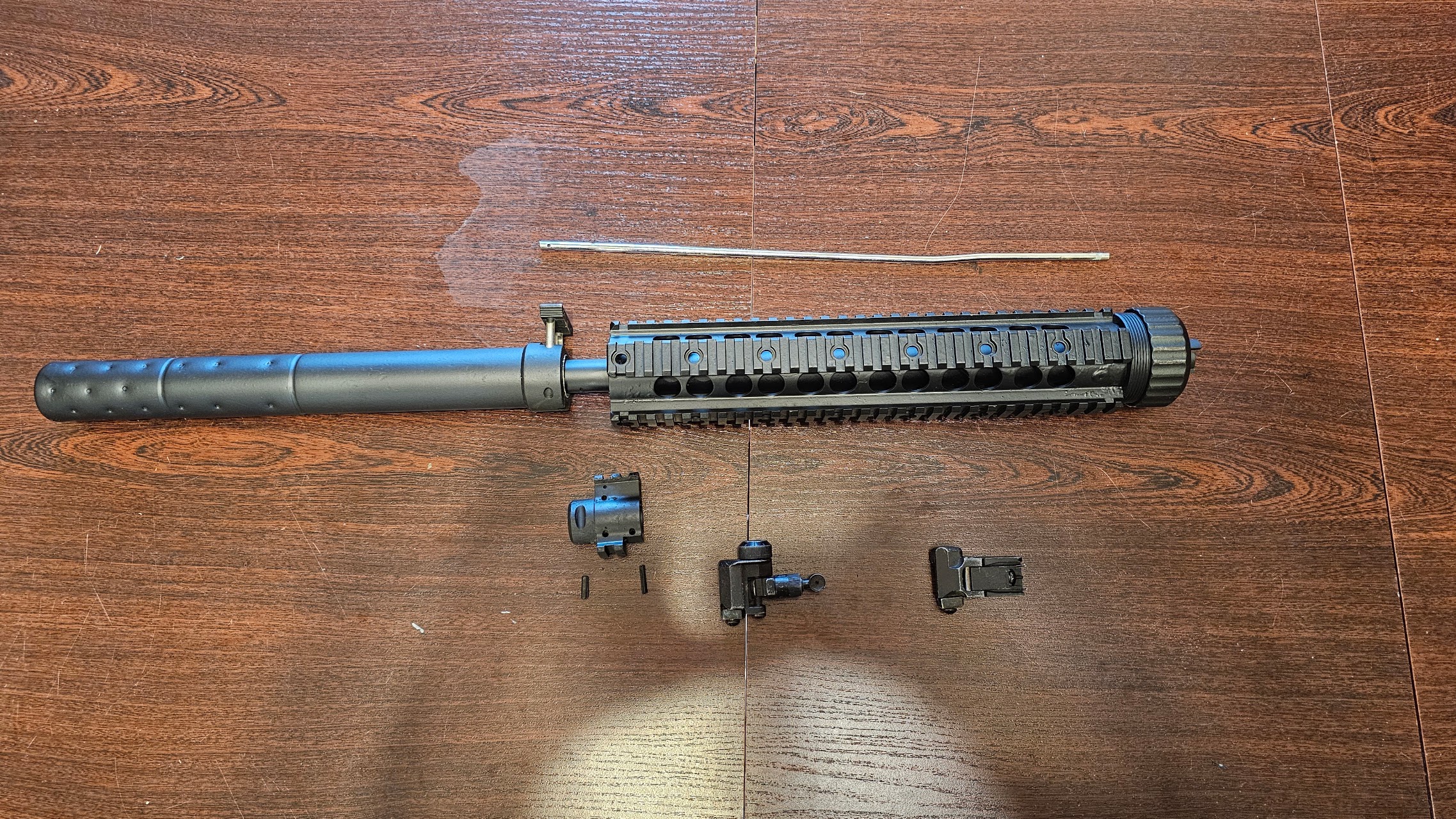 Front SR25  A&K z tłumikiem QD