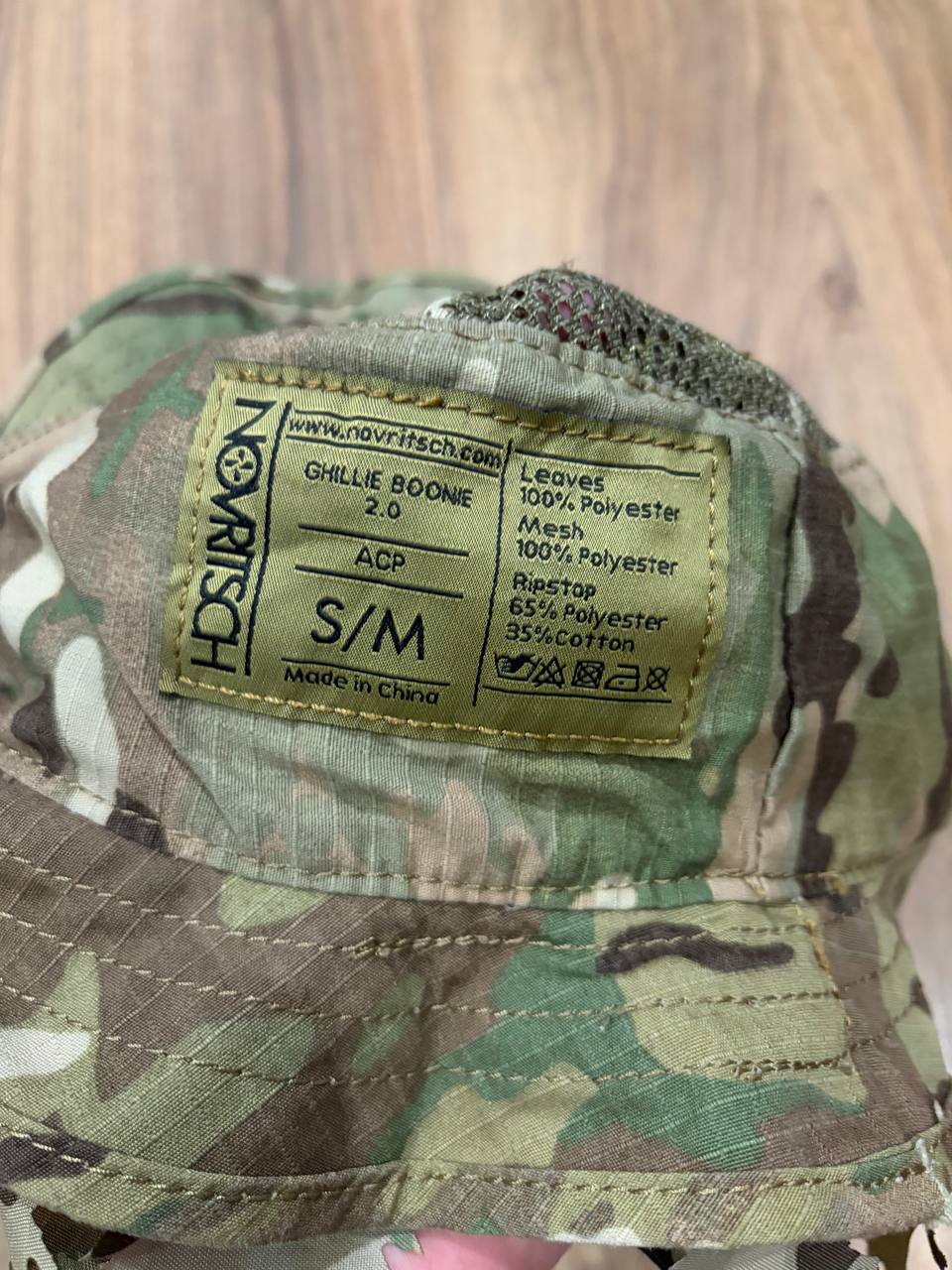 novritsch boonie ghilie hat 2.0 multicam