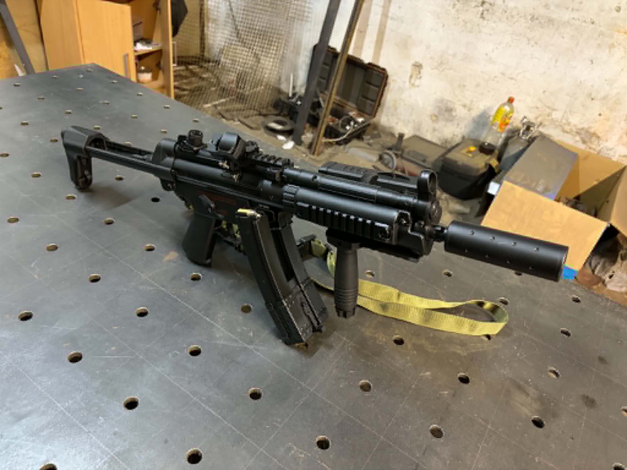 Replika ASG MP5 Cyma cm0.41j high-speed zmodyfikowana