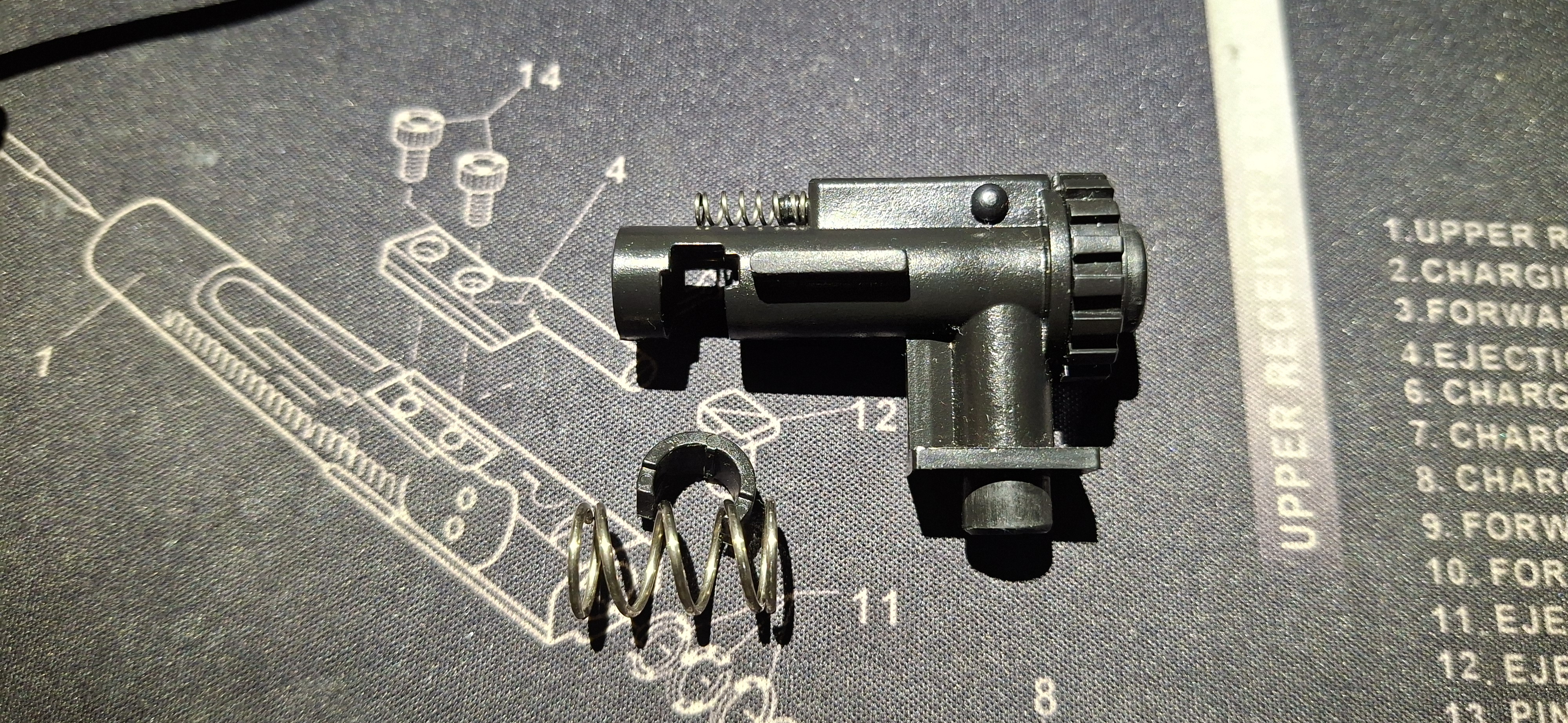 Prawie stockowy kompletny gearbox V2 VFC