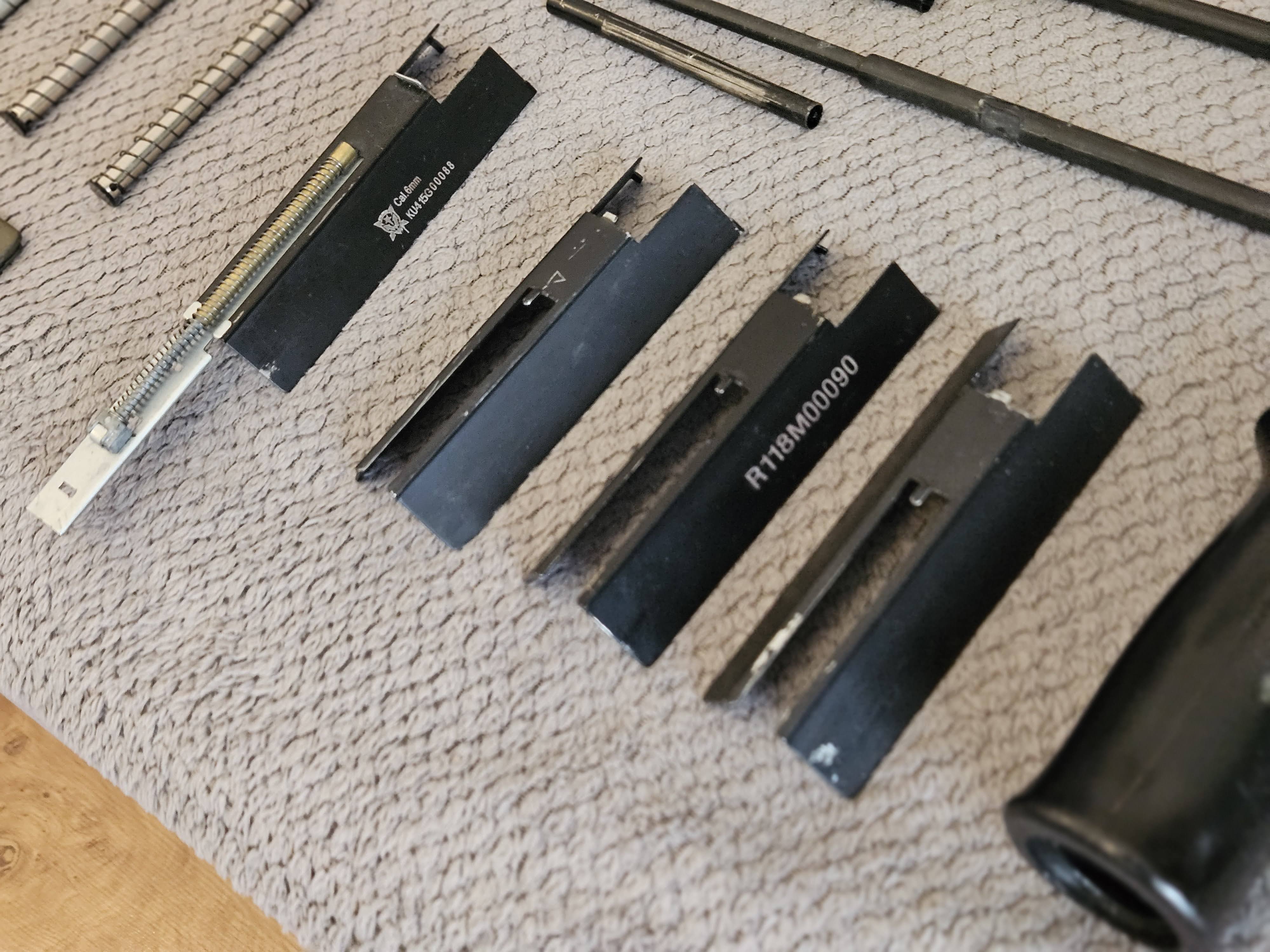 Części AUG JG, GFC, Classic Army, Tokyo Marui