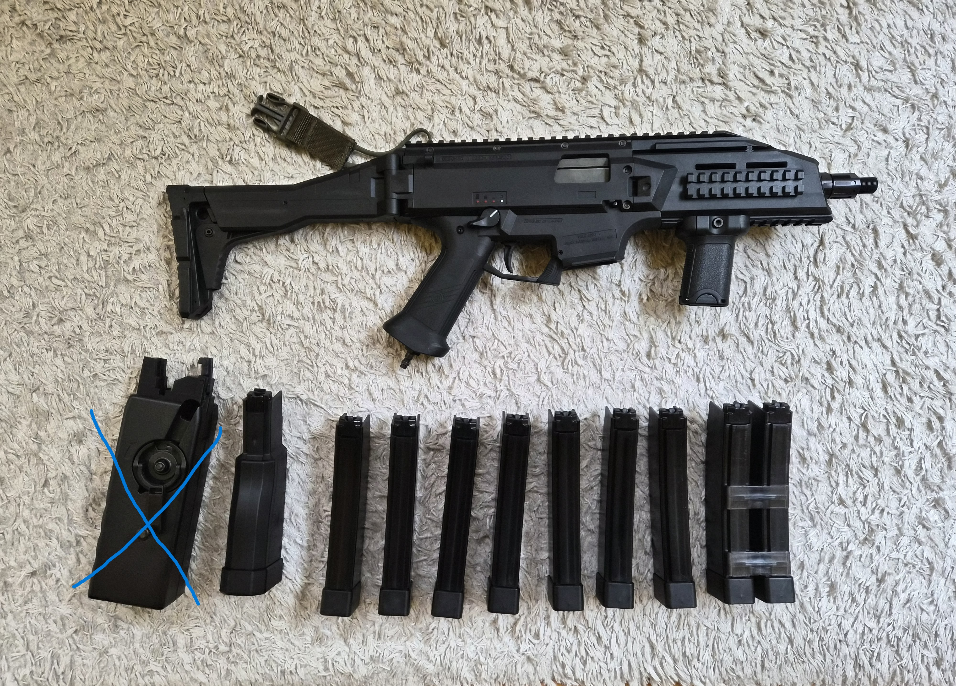 ASG Scorpion EVO, Fabryczne HPA