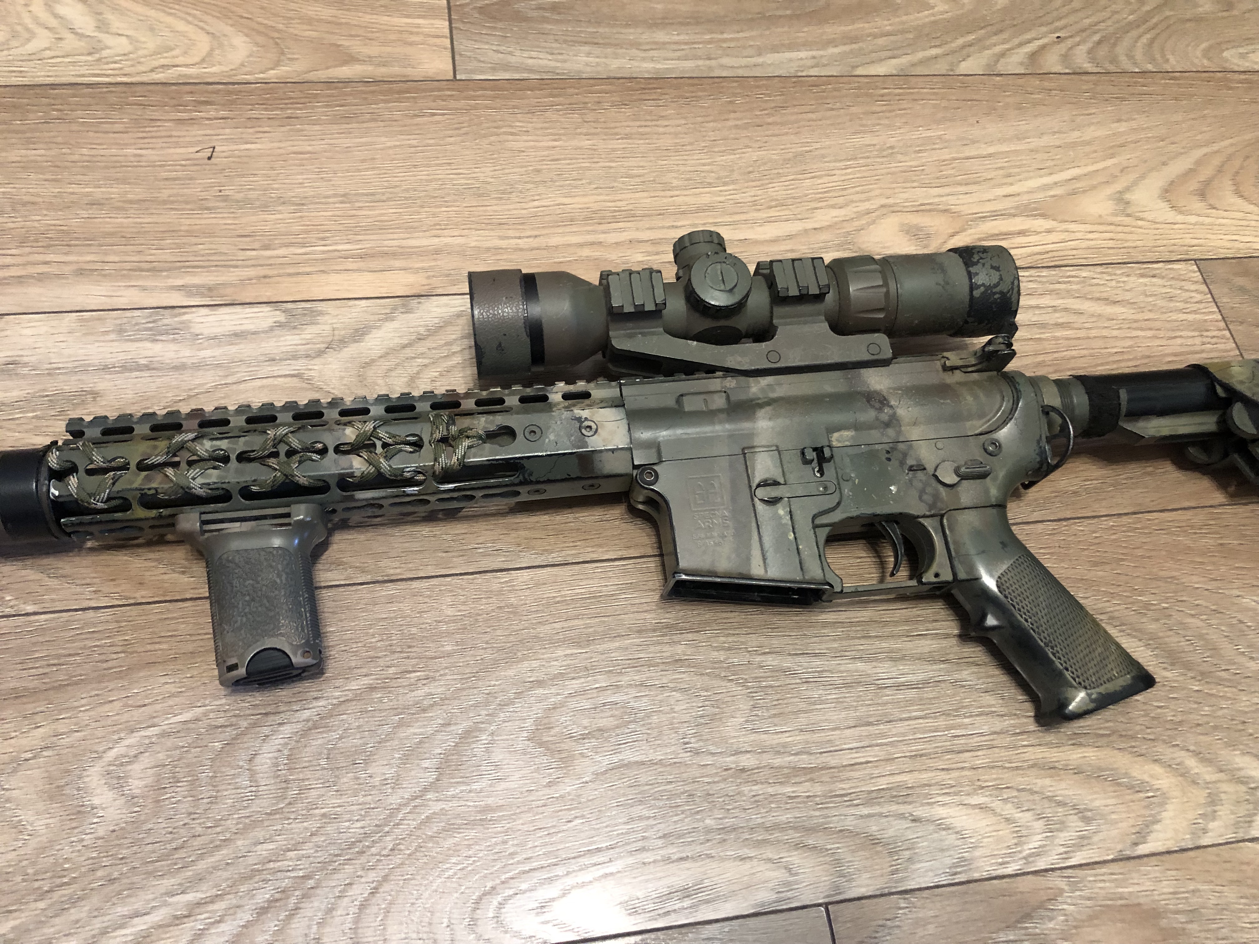 DMR Specna SA-B02 2,2J 380fps tuning