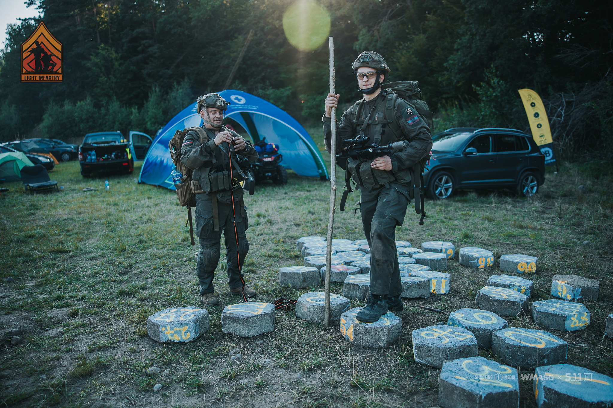 Fotorelacja z zawodów taktyczno-strzeleckich Lekka Piechota, kat. Lekka i MILSIM (18-20.07.2025)