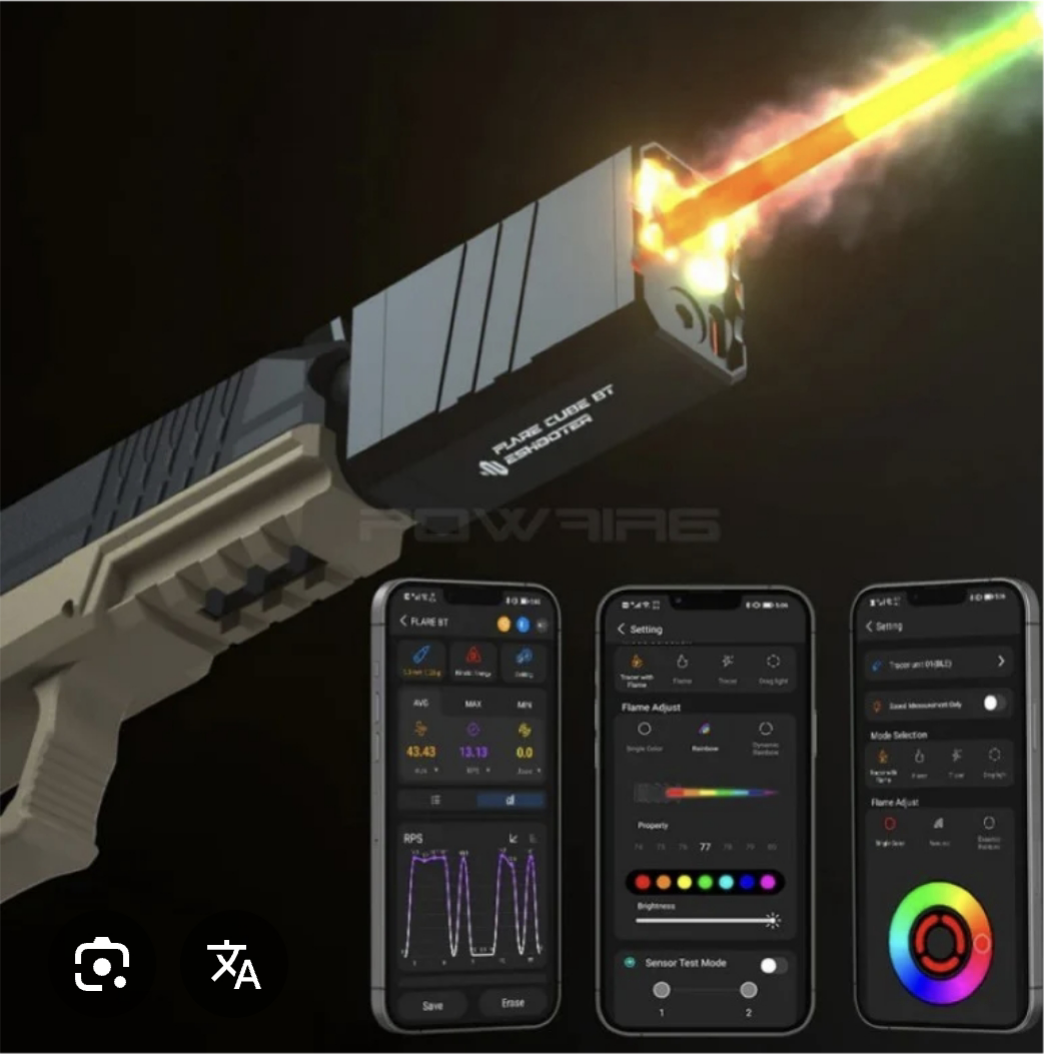 Chronograf Tracer E-Shooter Flare Cube BT