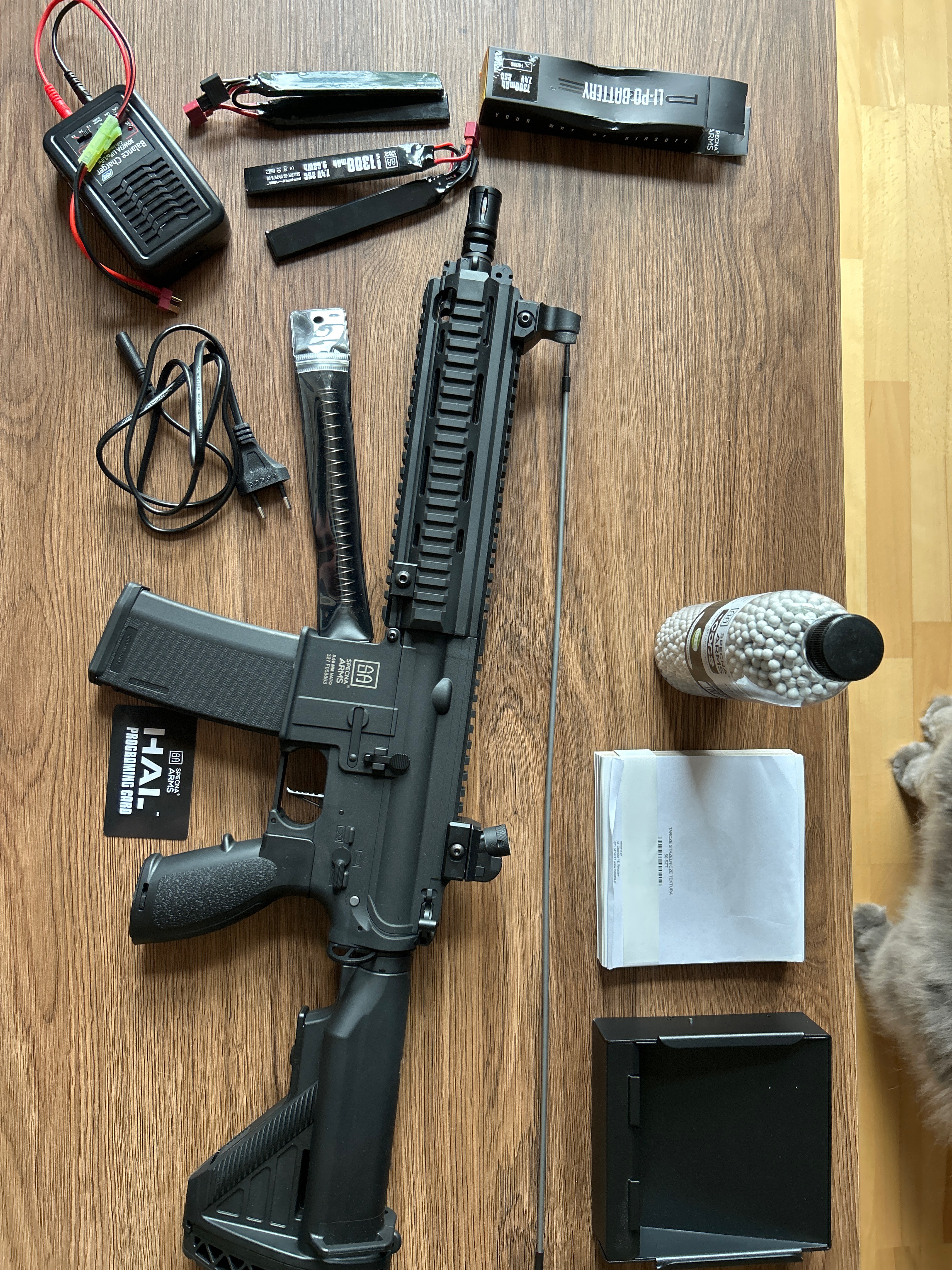 Replika Sportowa ASG Specna Arms HAL ETU + Akumulator LiPo i Ładowarka