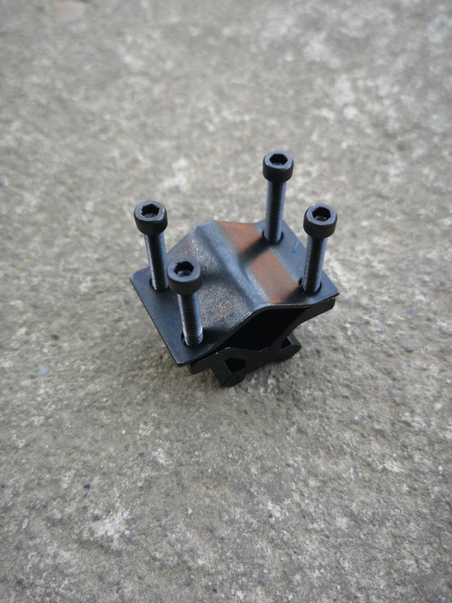 Montaż RIS 22mm na lufę, przejsciówka