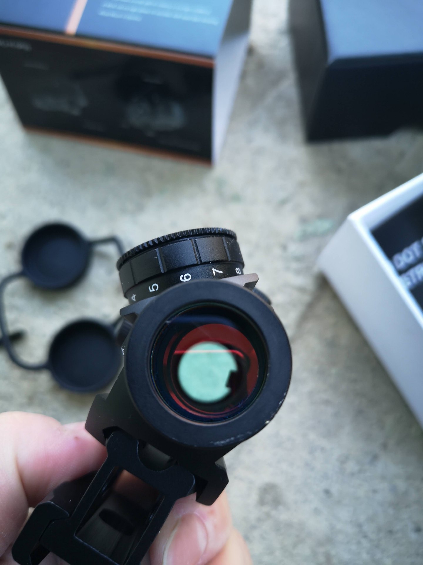 Kolimator AIM-O T1 micro Aimpoint wysoki montaż