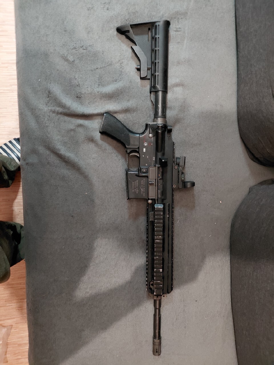 HK 416D WE close bolt gbbr + magazynki