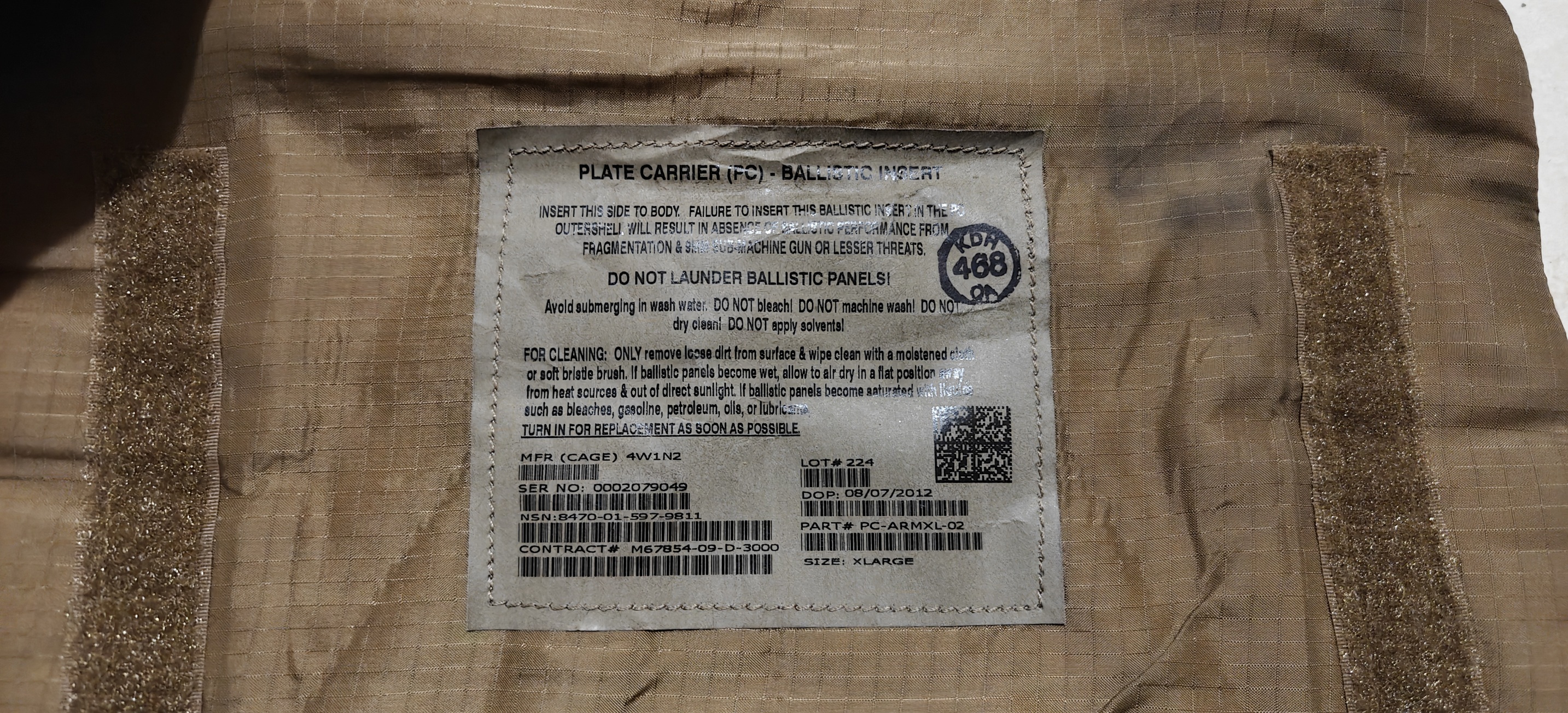 Kamizelka Plate Carrier USMC gen.2 ISPC