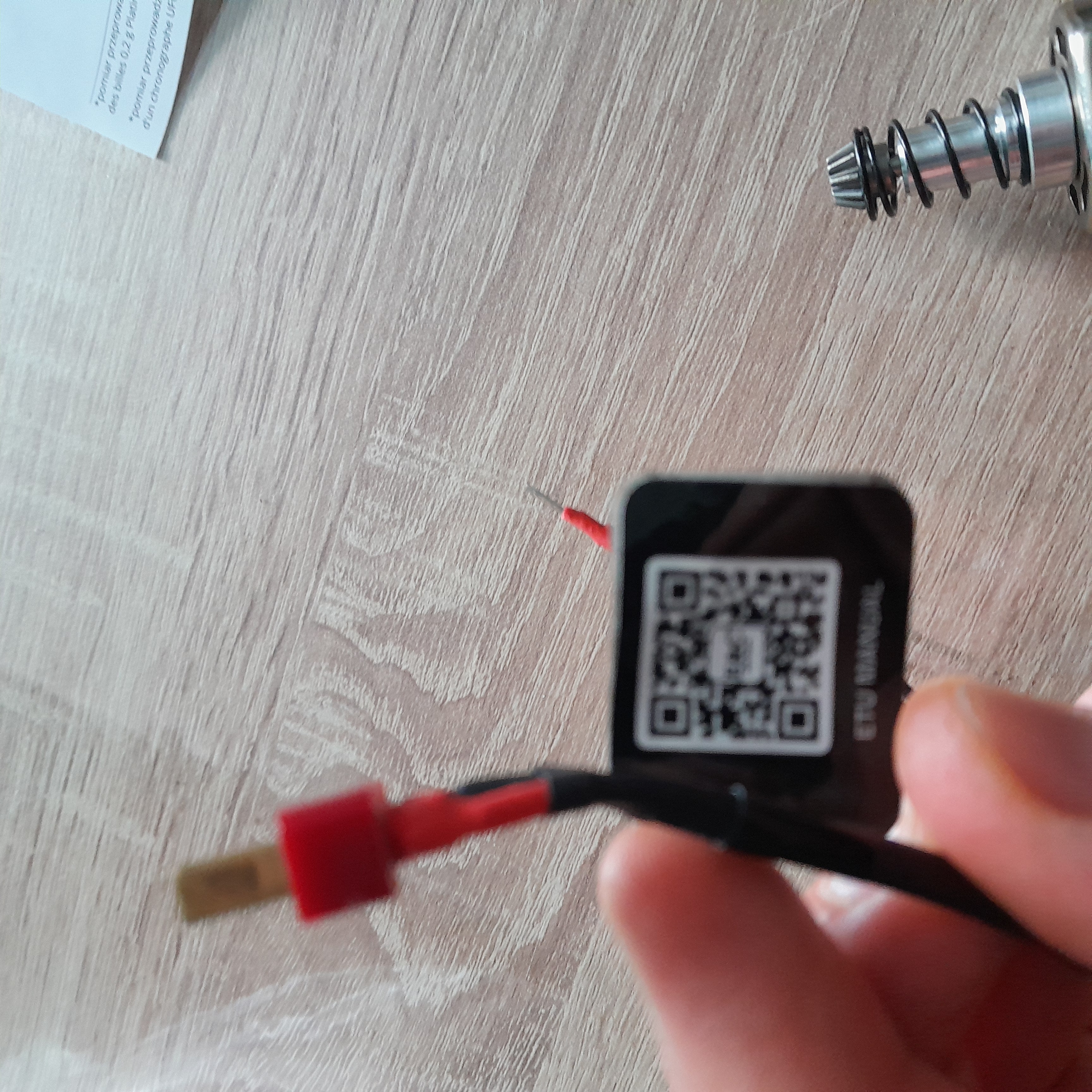 Kompletny gearbox V2 z ETU i QSR od E&C ~415fps + silnik