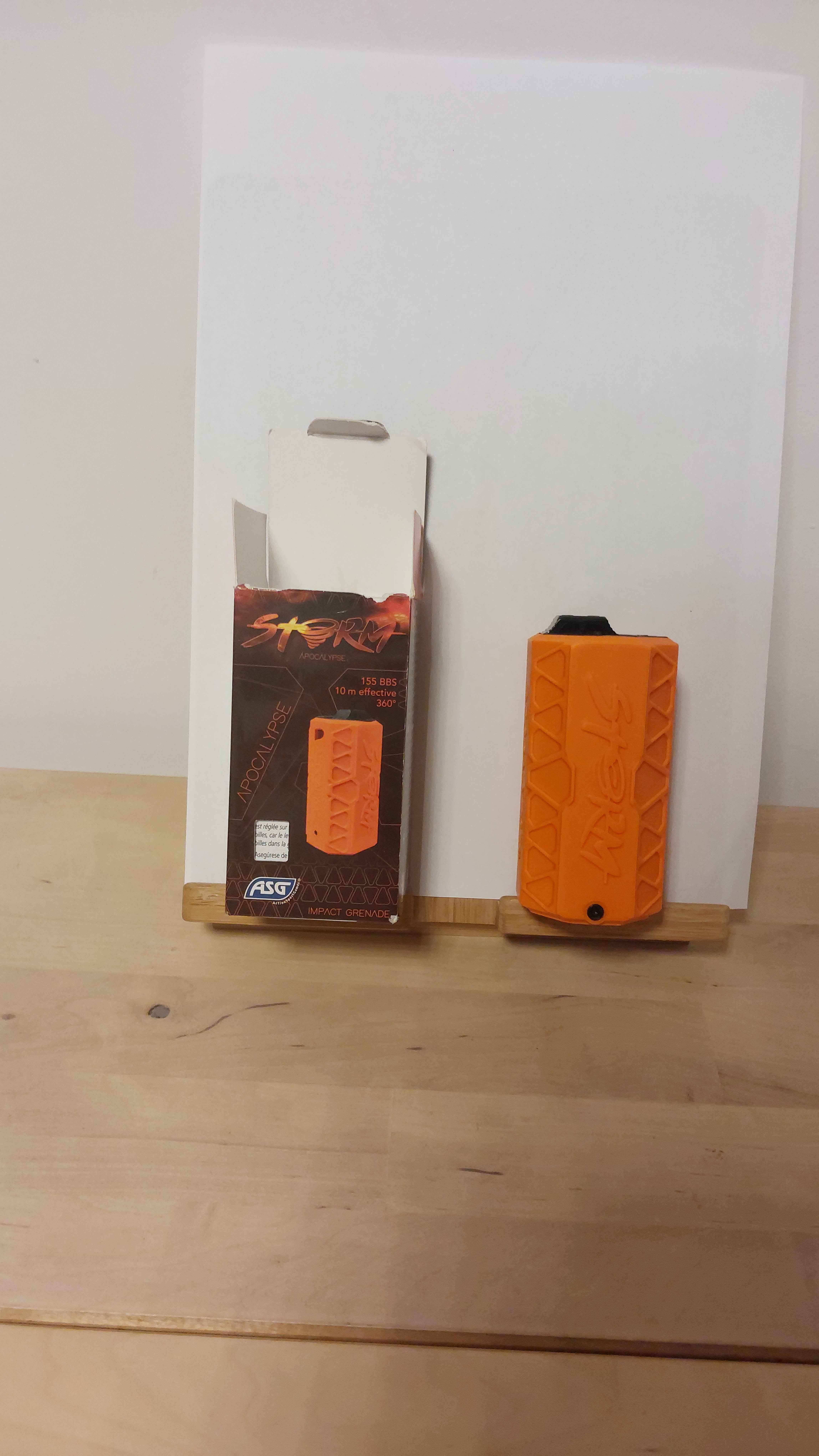 Granat ASG STORM Apocalypse Orange - green gas - Action Sport Games