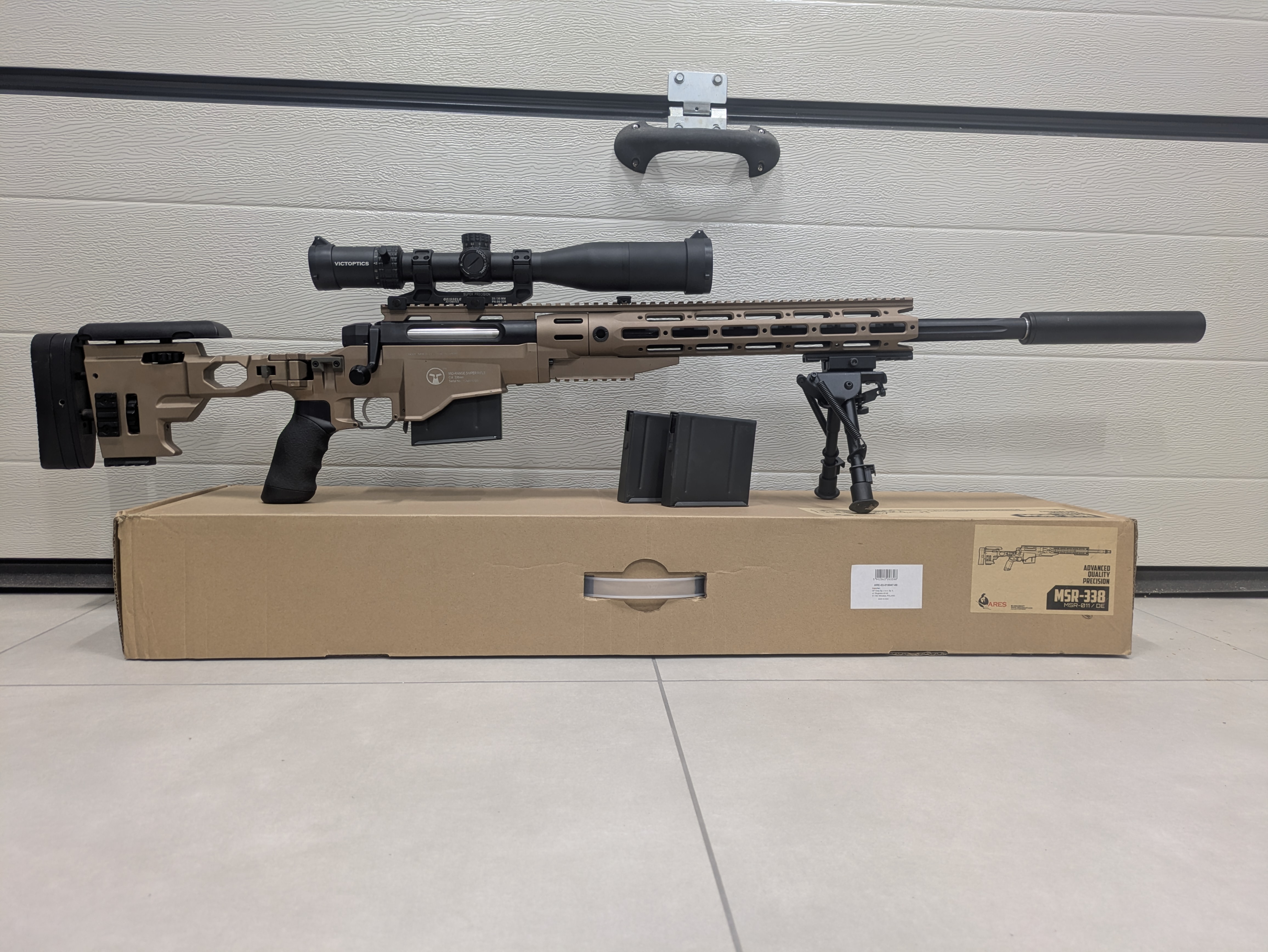 ARES MSR 338 sniperka doinwestowana