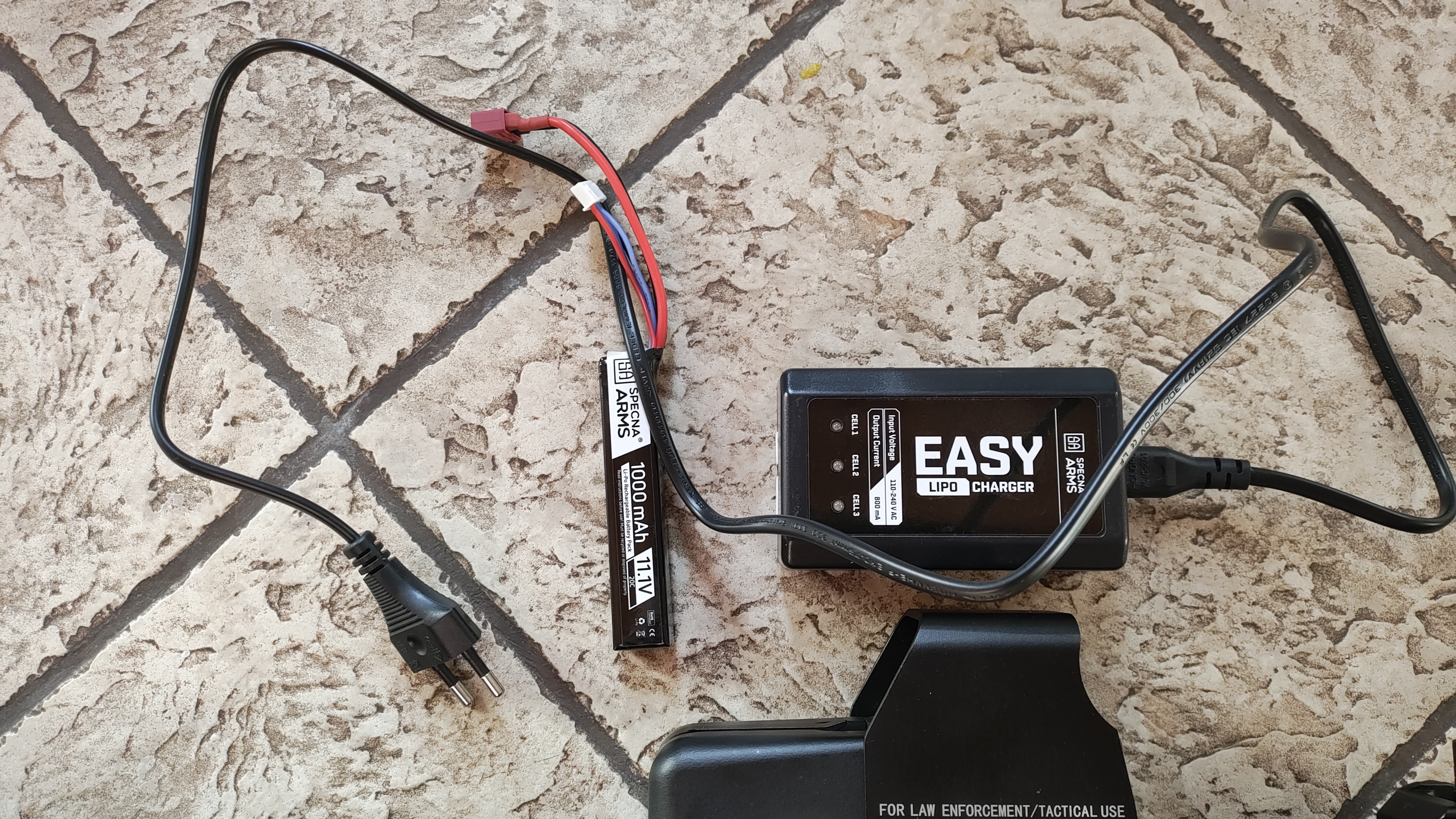 Specna Arms SA‑E36 Edge Kestrel ETU (AEG) + 5 magazynków, Li‑Po 11,1V, kolimator