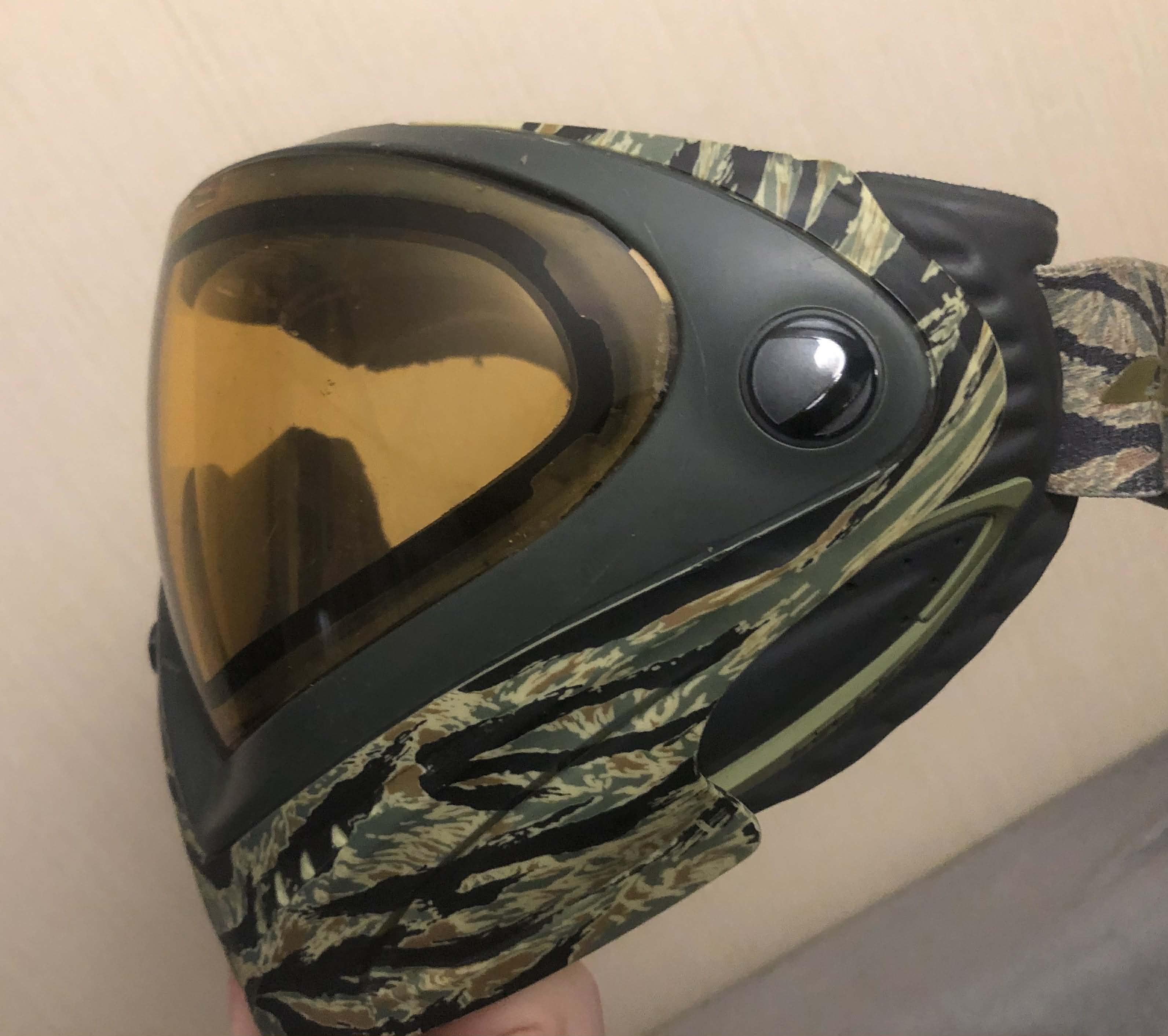 Maska Dye i4 tiger stripe + montaż