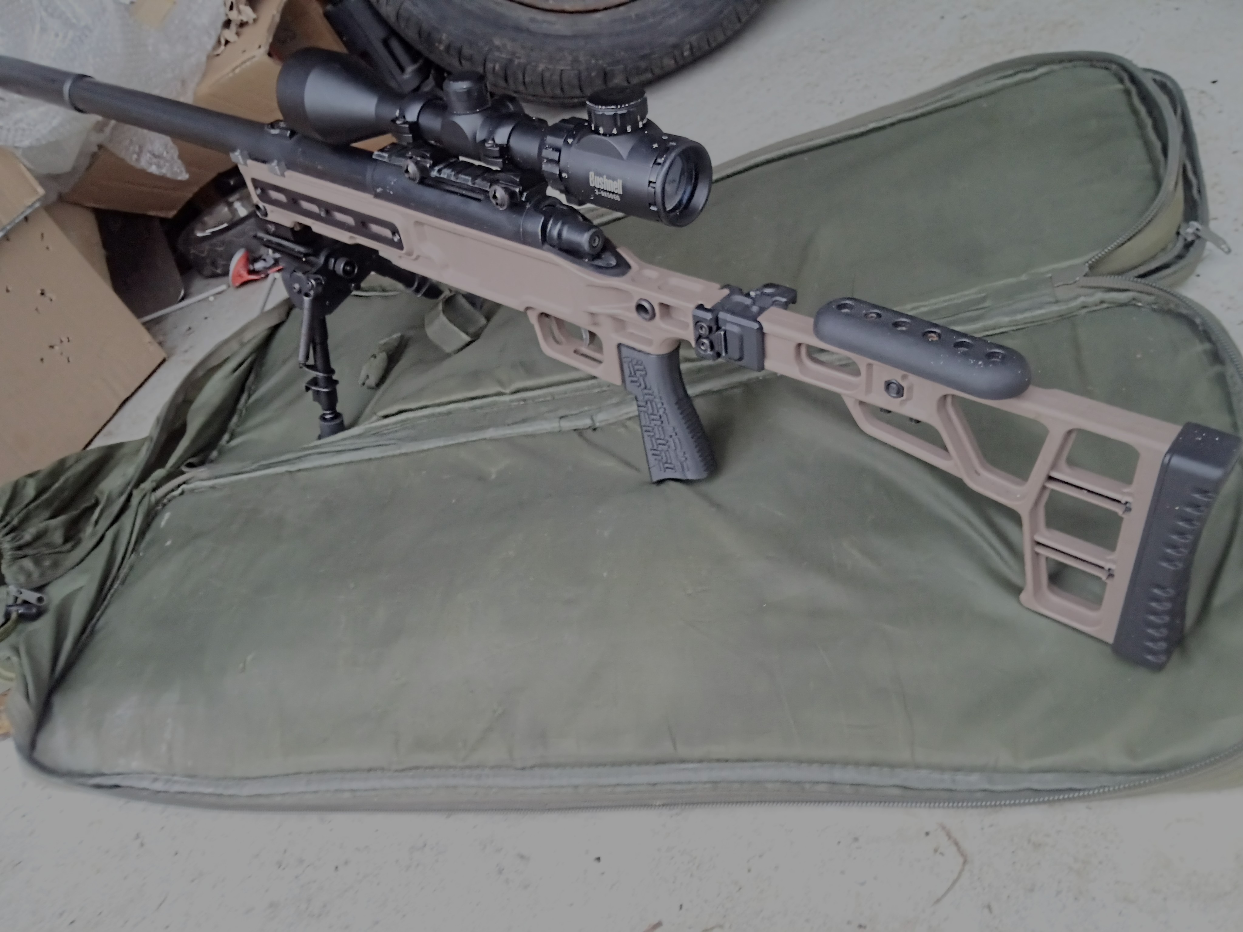 TOKYO MARUI VSR - 10 CUSTOM , BART , PDI , TDC MOD, MAPLE LEAF