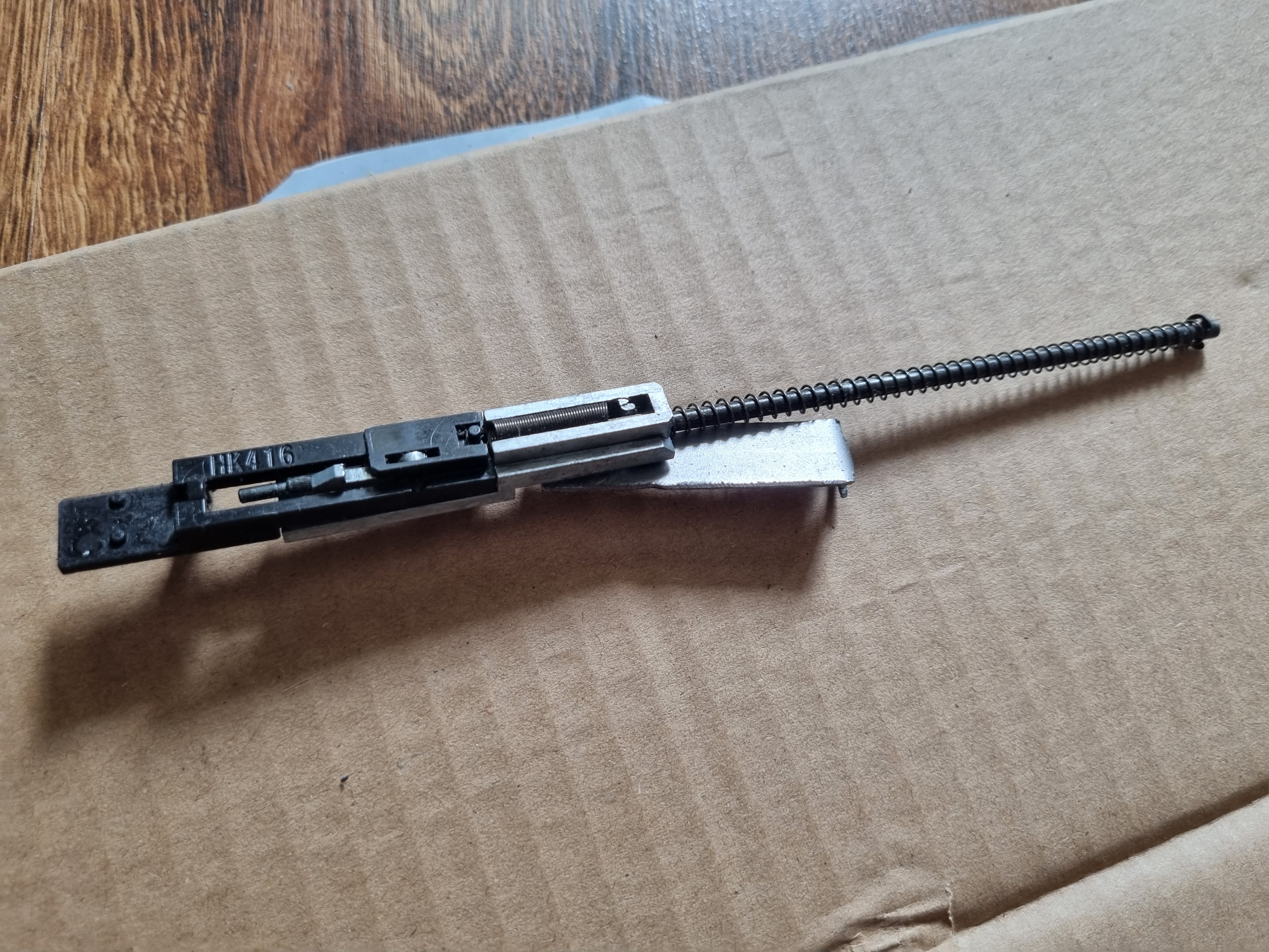 kompletny gearbox po tuningu, tokyo marui recoil shock , tm ngrs , gate titan v2 ngrs