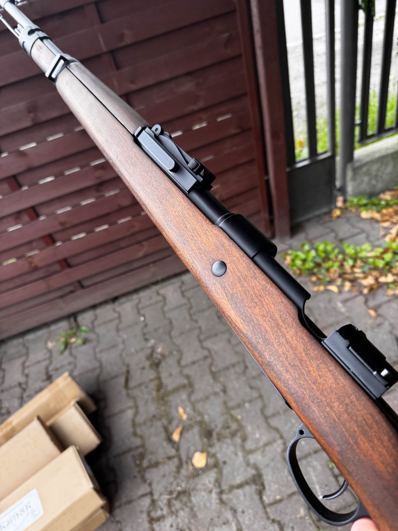Kar98K - drewniane łoża (green gas)