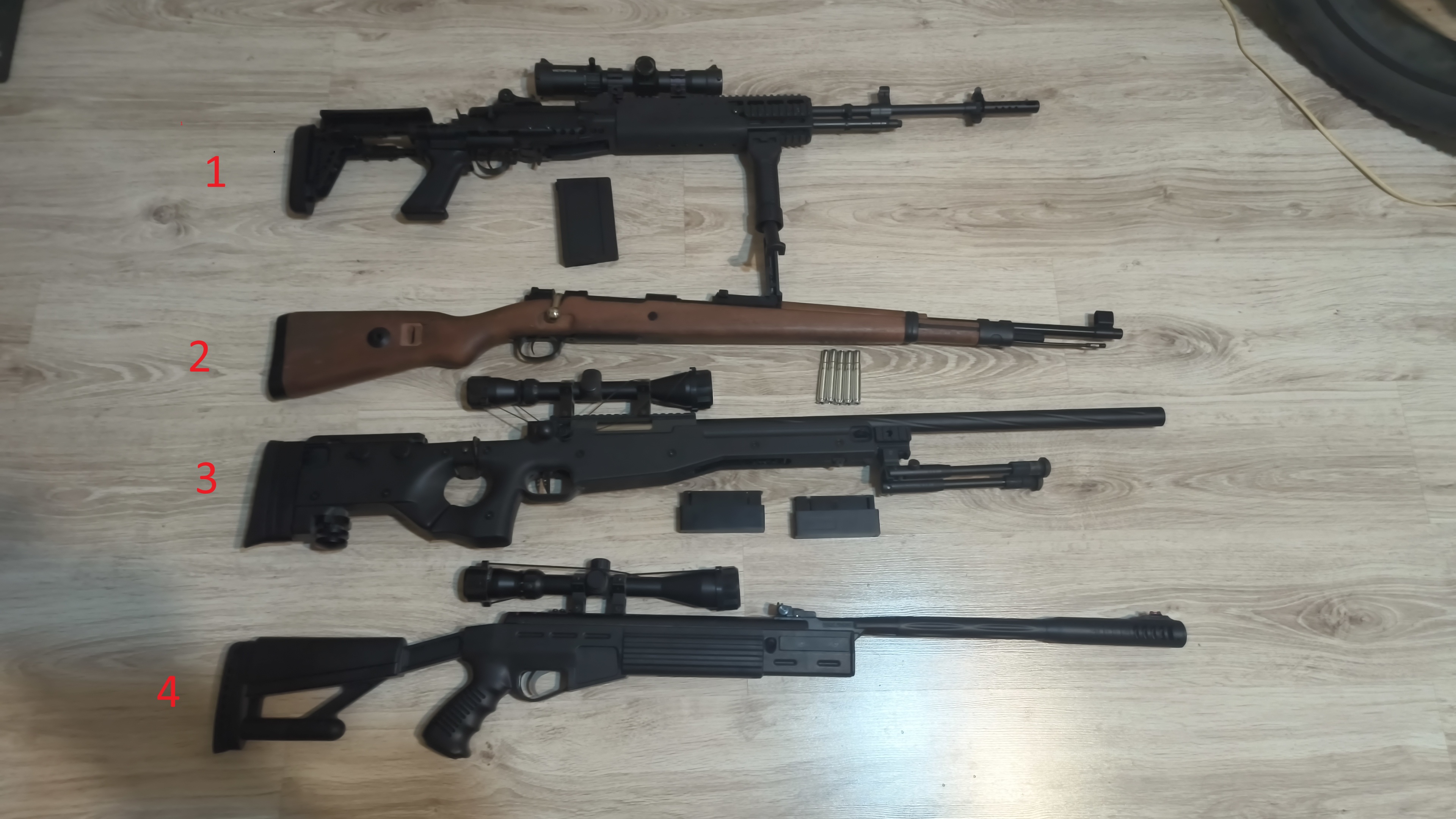 Repliki, wiatrówka, luneta, grip