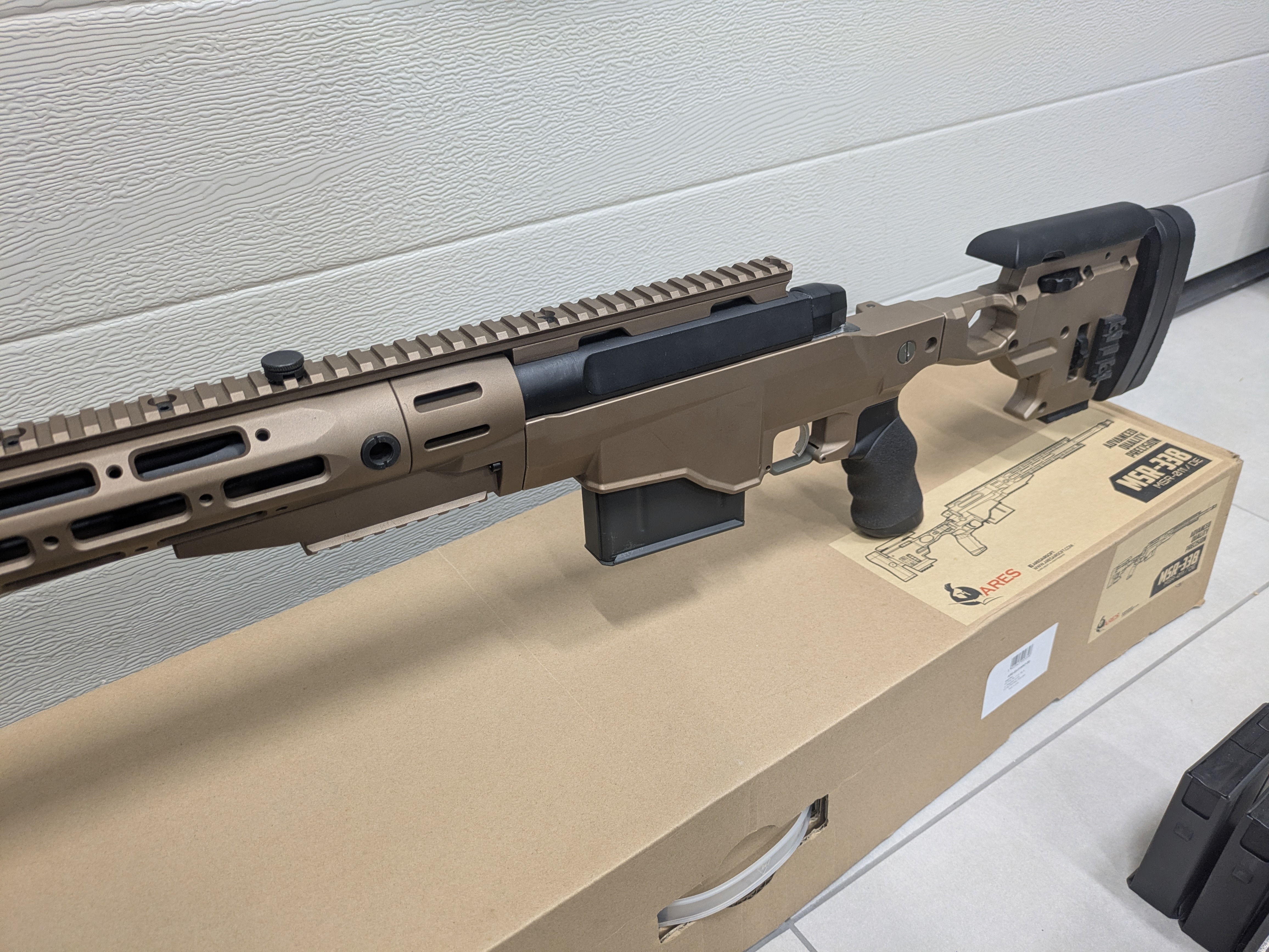 ARES MSR 338 sniperka doinwestowana