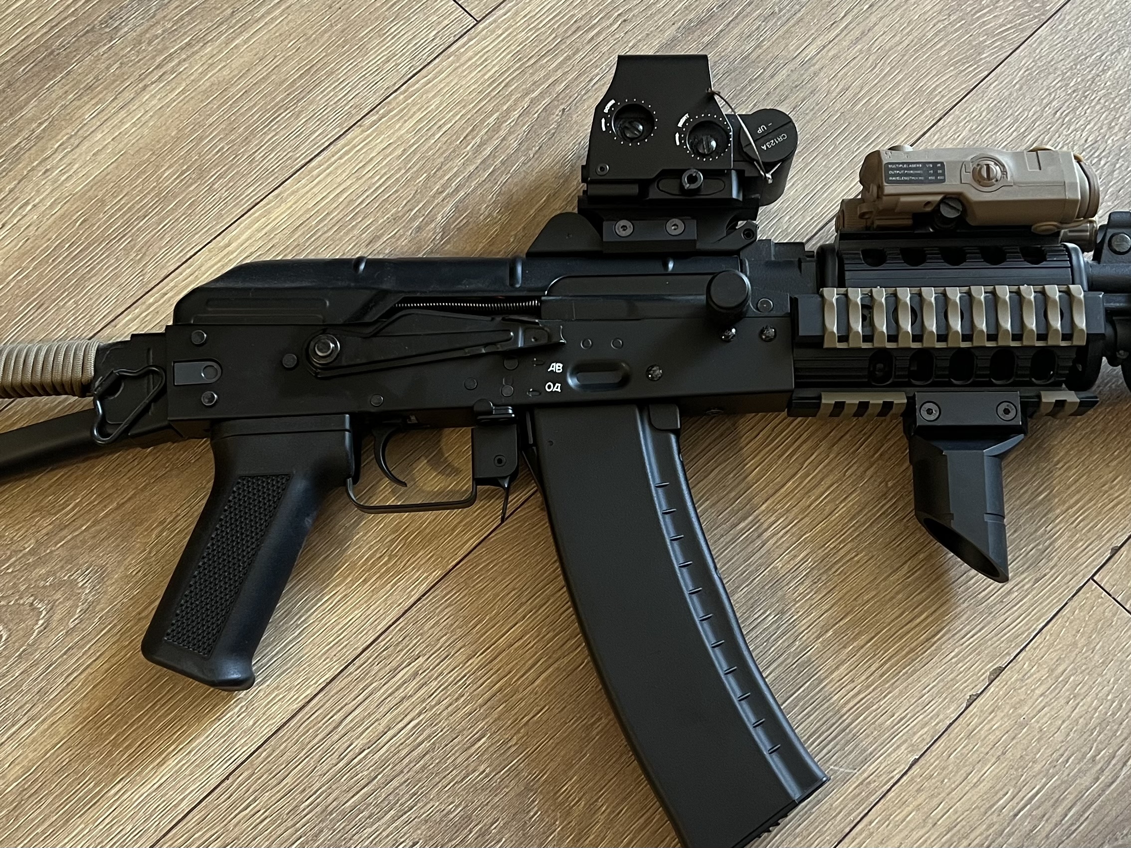 Cyma cm.045c aks-74u tactical full metal