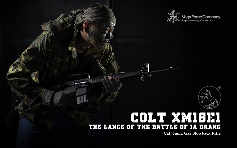 XM16E1 GBBR by Vega Force Company