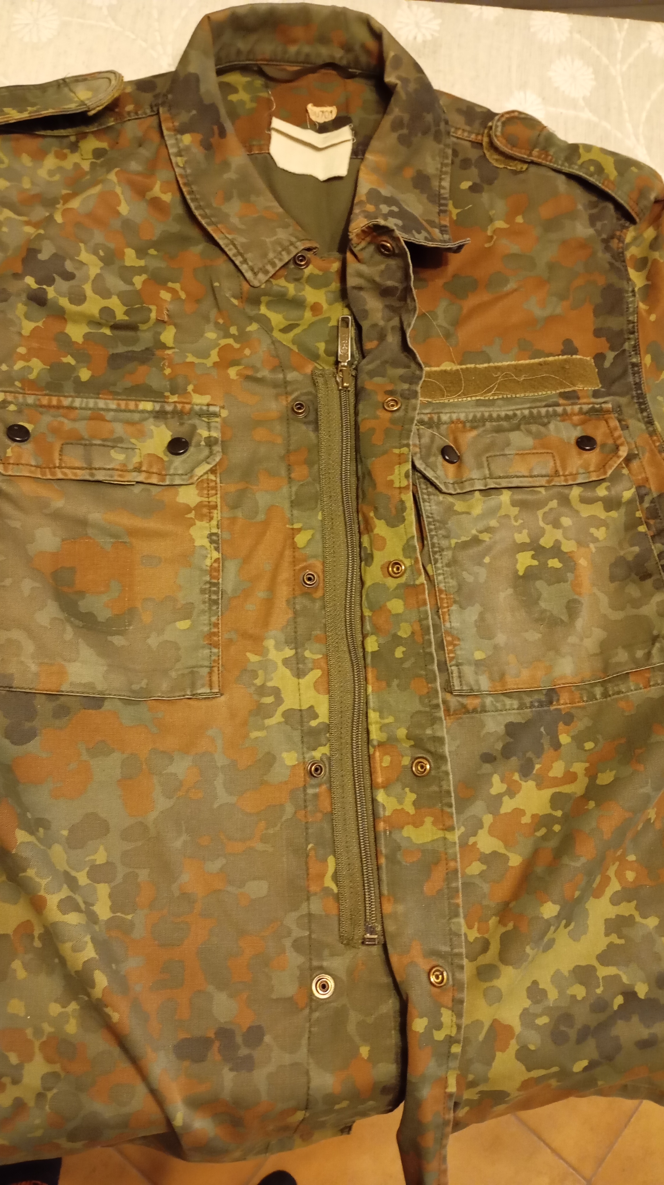 Bluza mundurowa z demobilu Niemieckiego w maskowaniu Flectarn rozmiar L