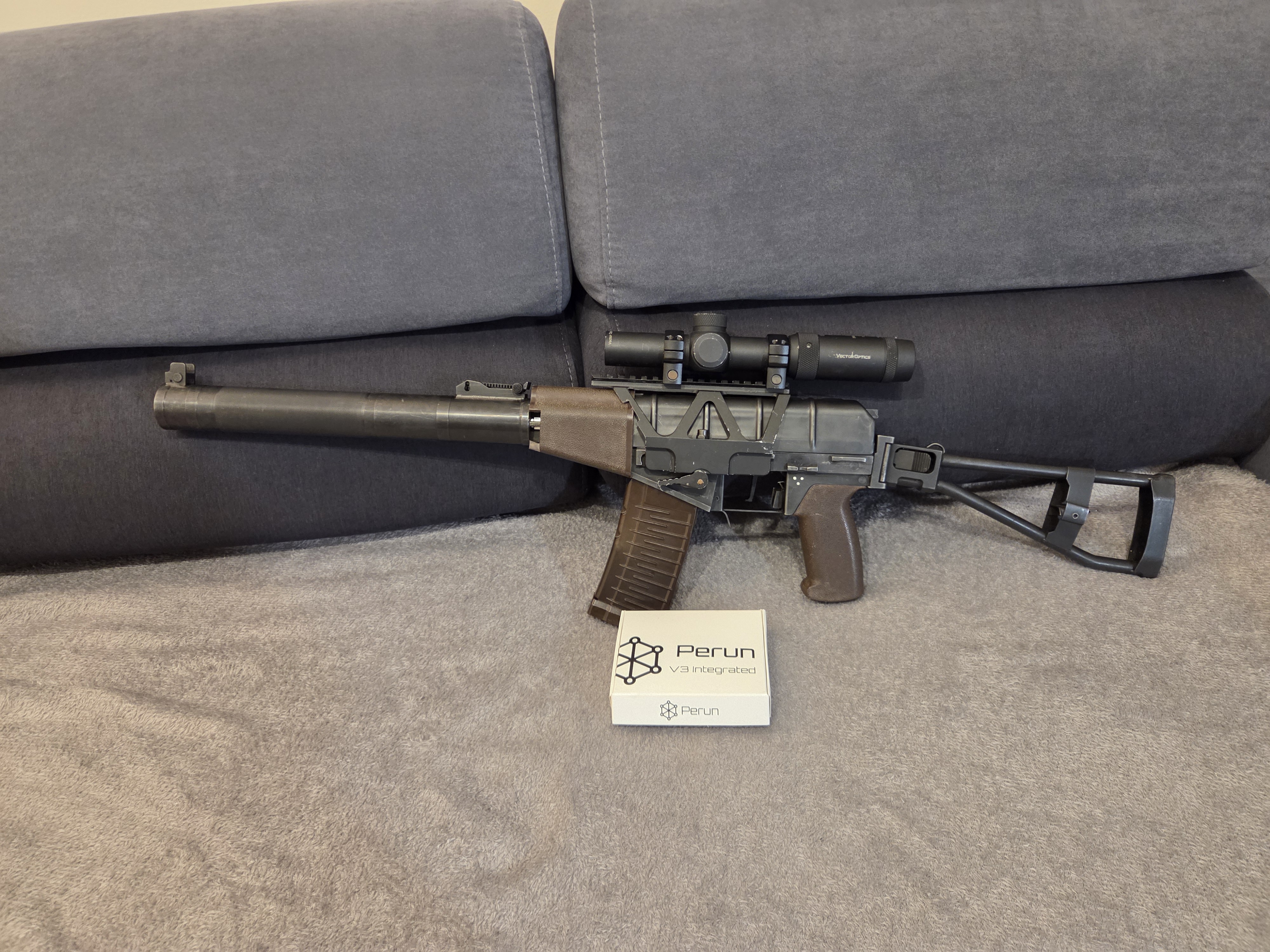 LCT AS VAL Perun V3 Integrated + Vector Optics Forester 1–5x24 1.9J/0.32g