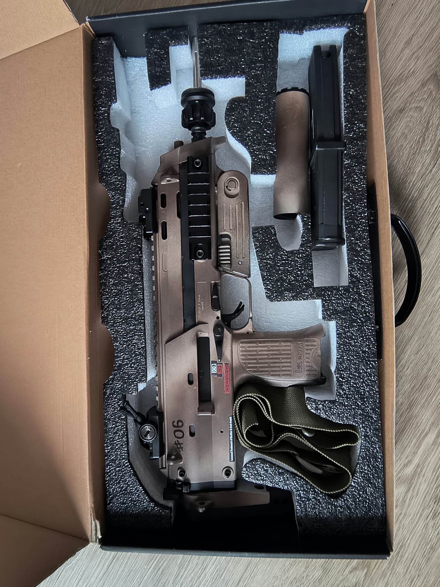 GBB MP7 v2 od UMAREX / VFC  nowa Lufa i Gumka