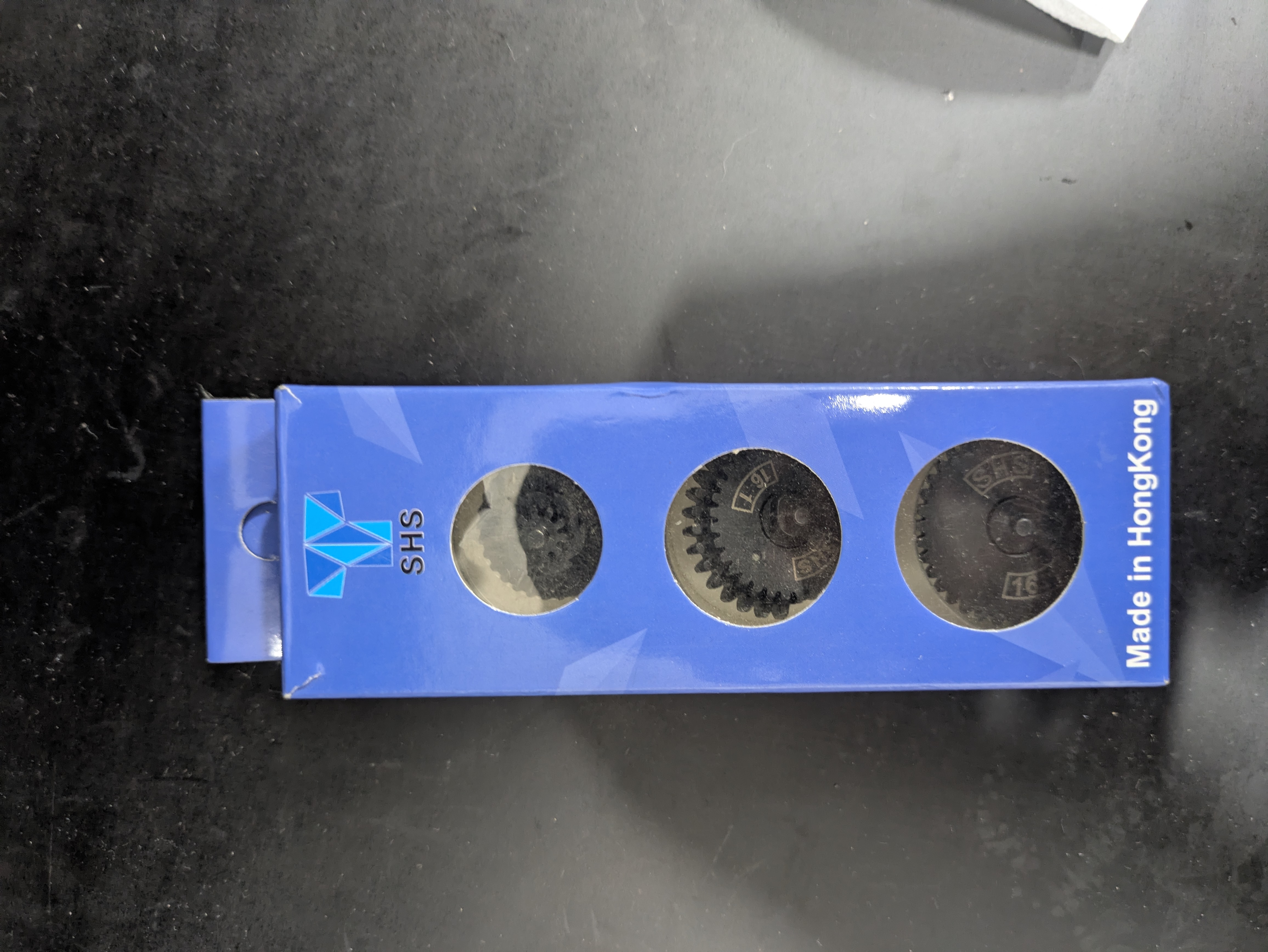 Zębatki Komplet stalowych kół zębatych SHS 16:1