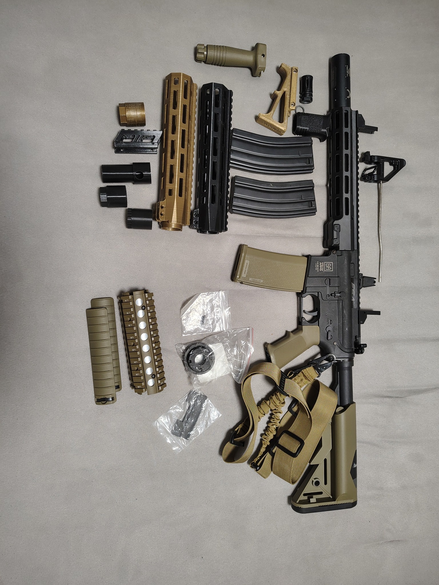 Specna Arms co4 i mnóstwo akcesoriów