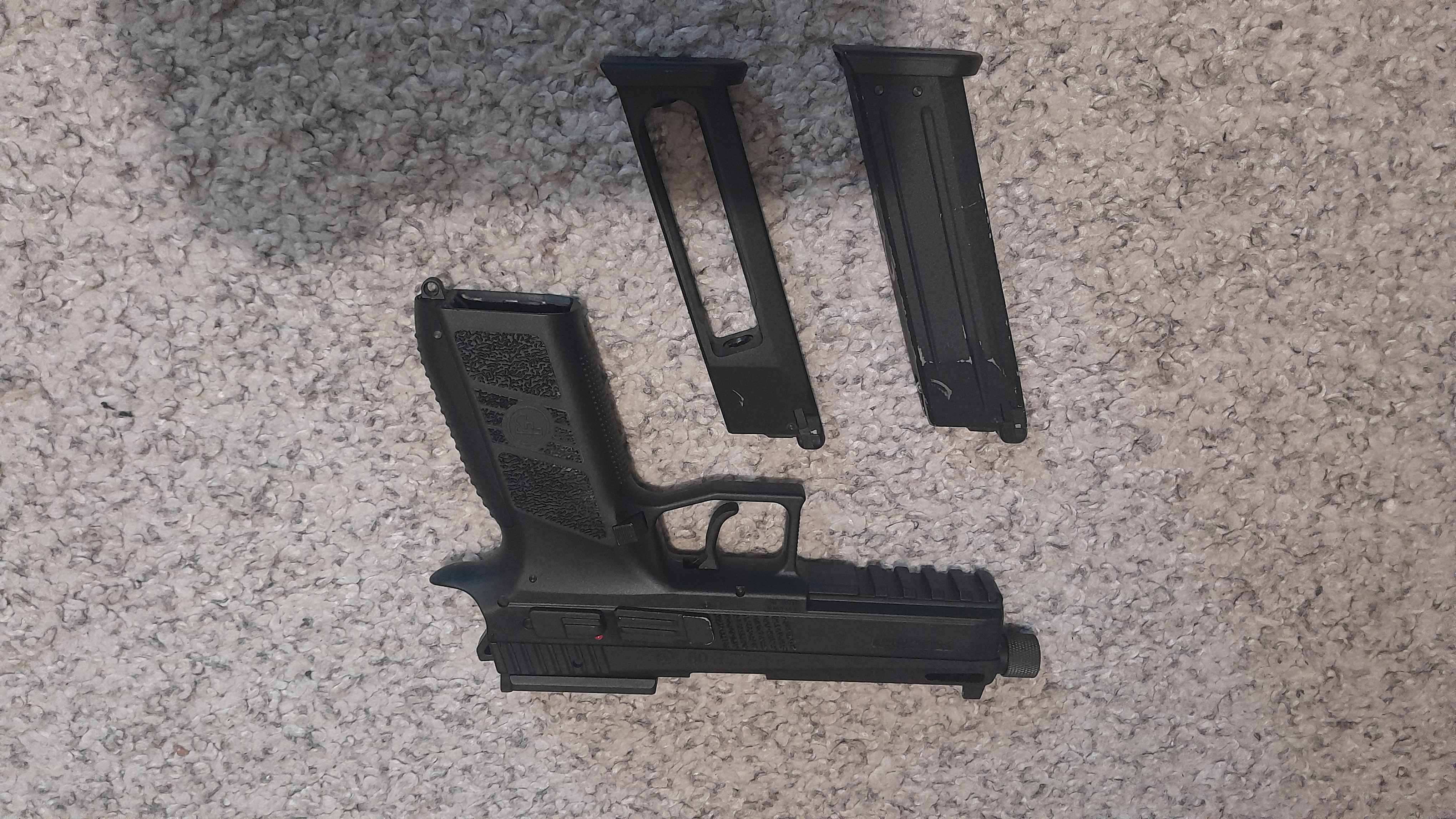 Pistolet ASG CZ P-09 Optic Ready Blow Back Green Gas/CO2