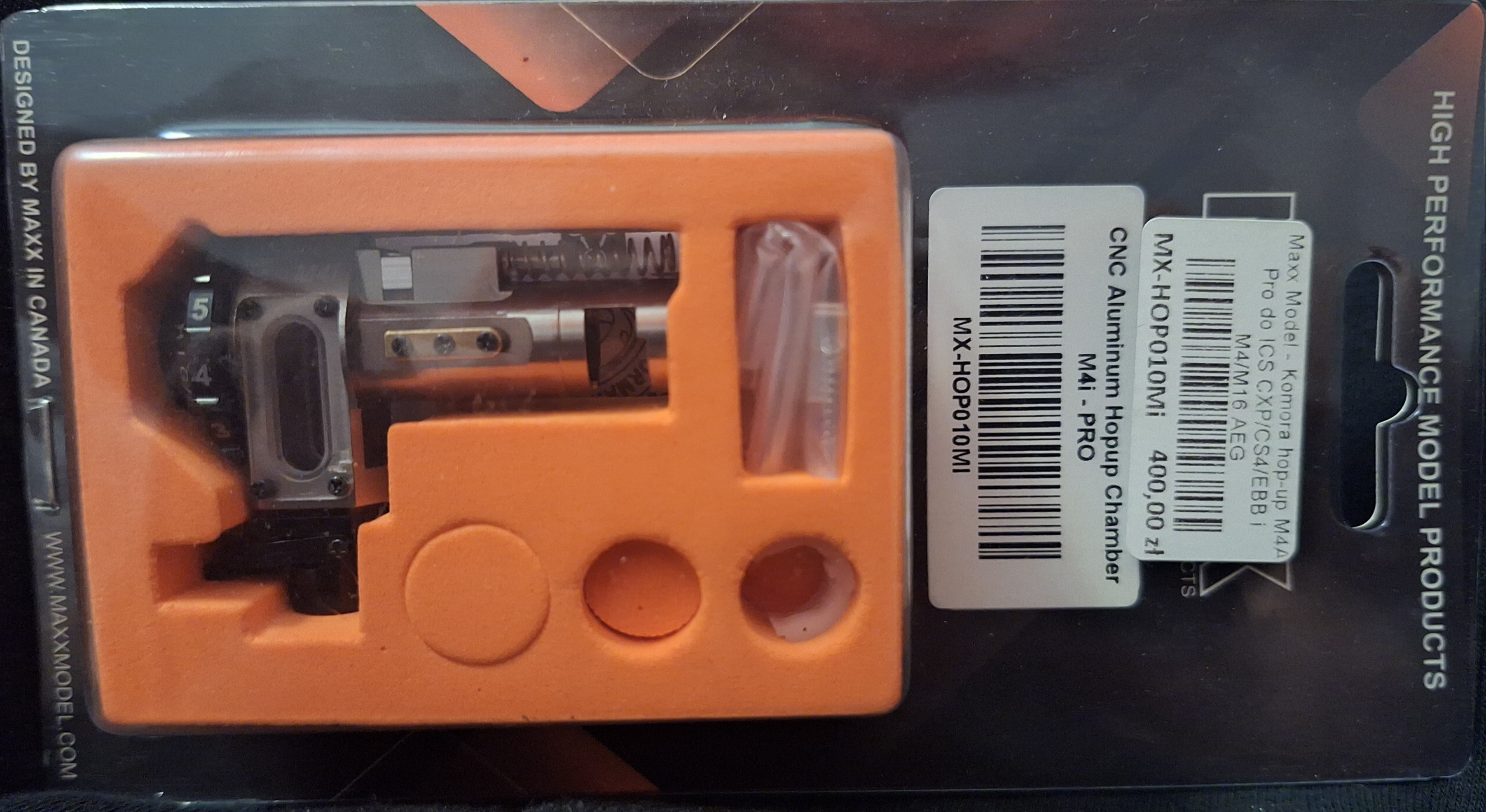 Komora hop up MAXX model pro M4i