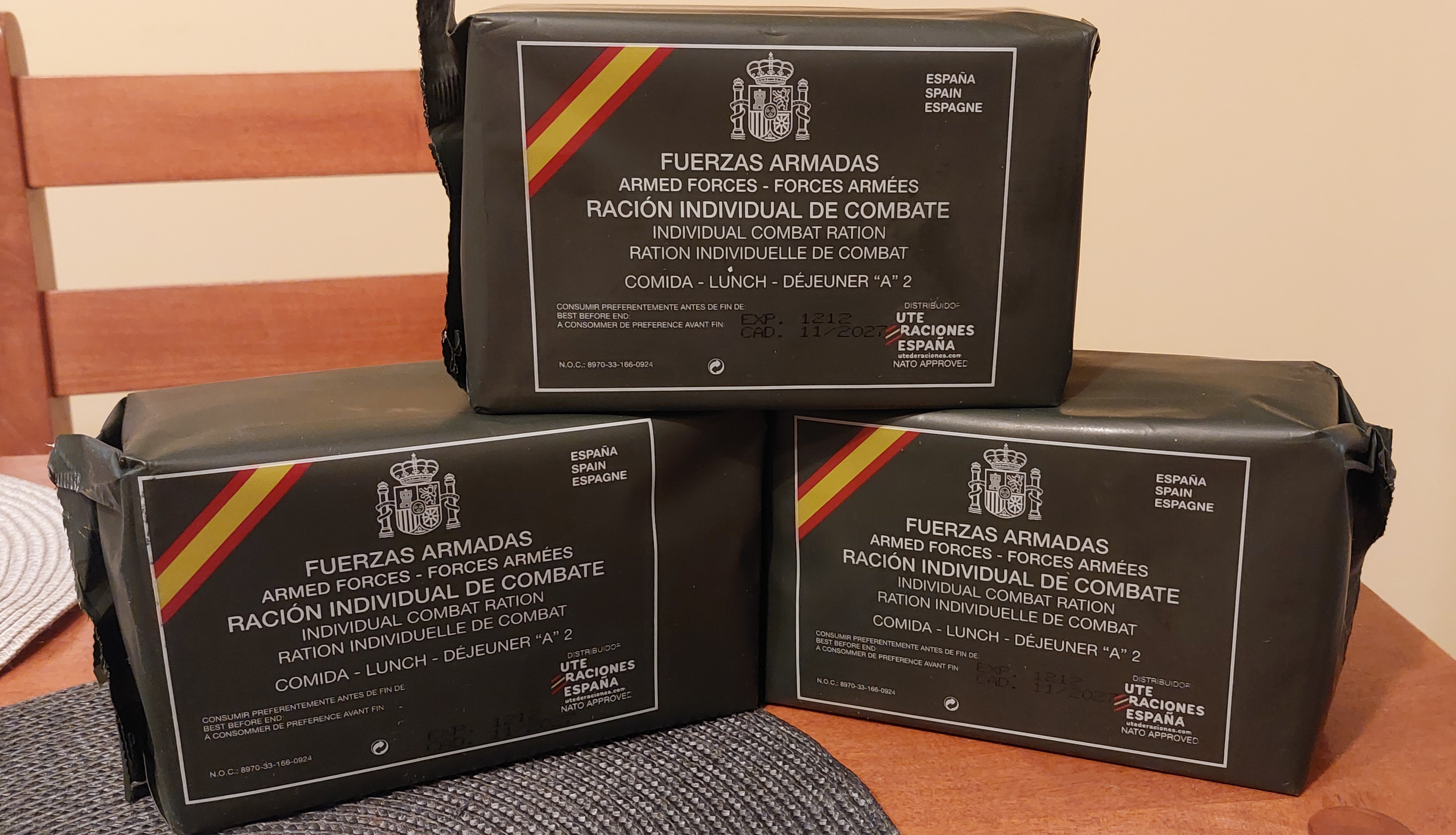 Hiszpańska racja żywnościowa