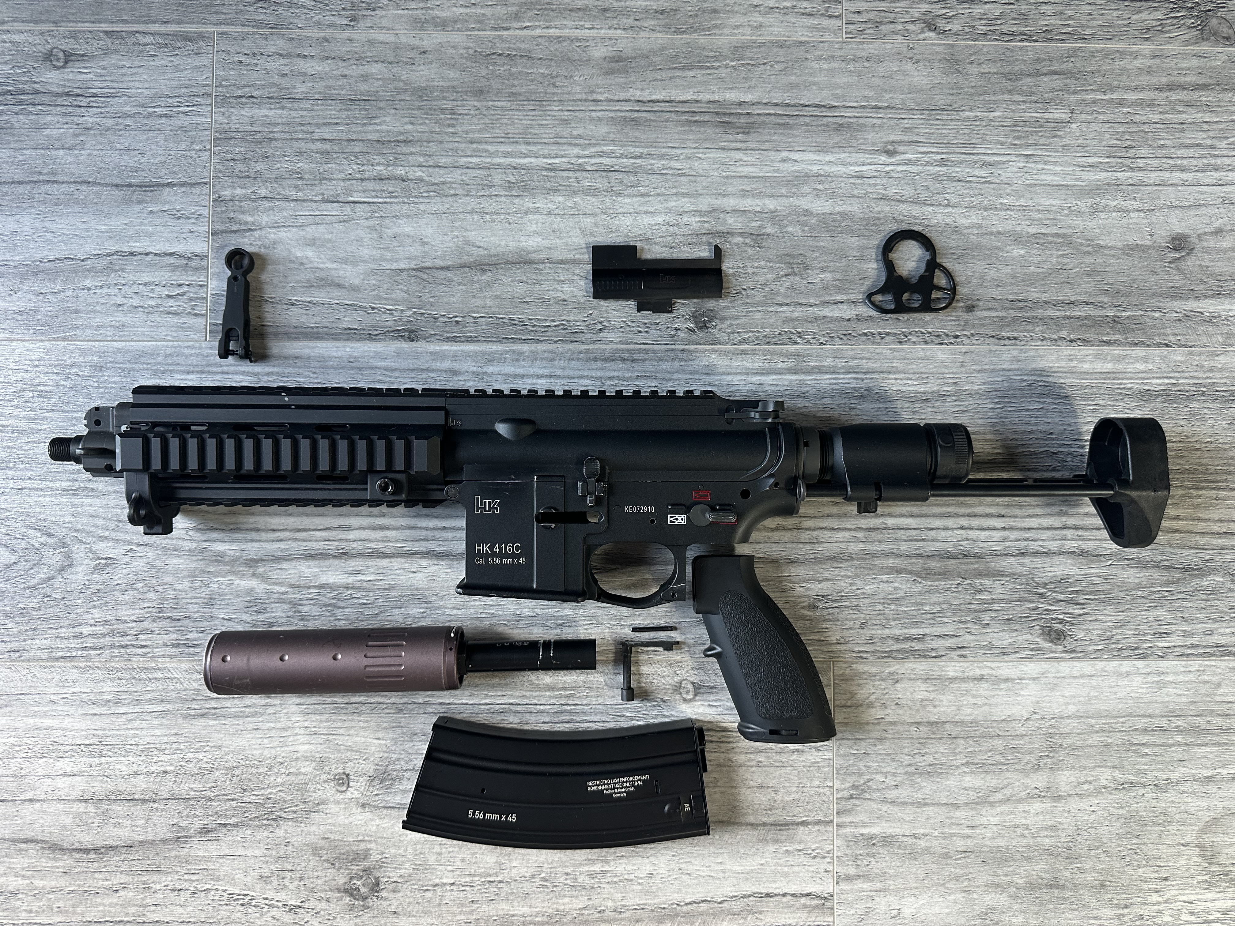 HK 416c VFC/Umarex korpus