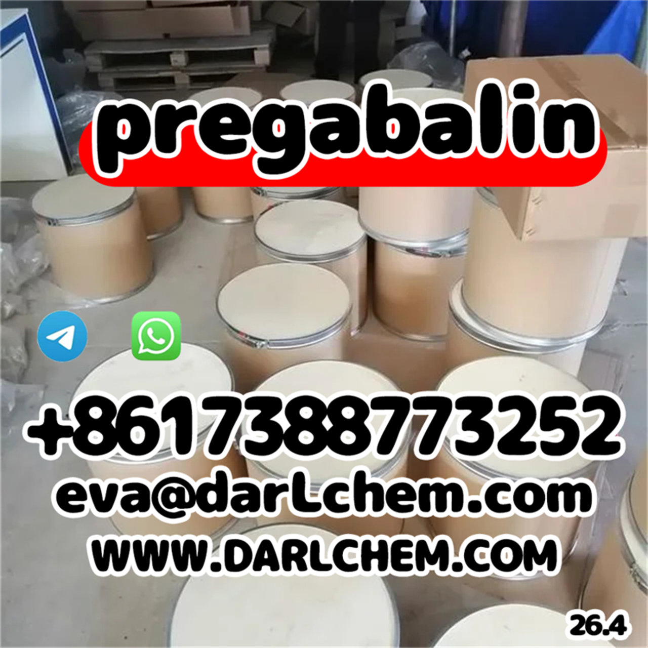 Factory Supply 99.9% purity Prega-balin Powder CAS: 148553-50-8 fast delivery