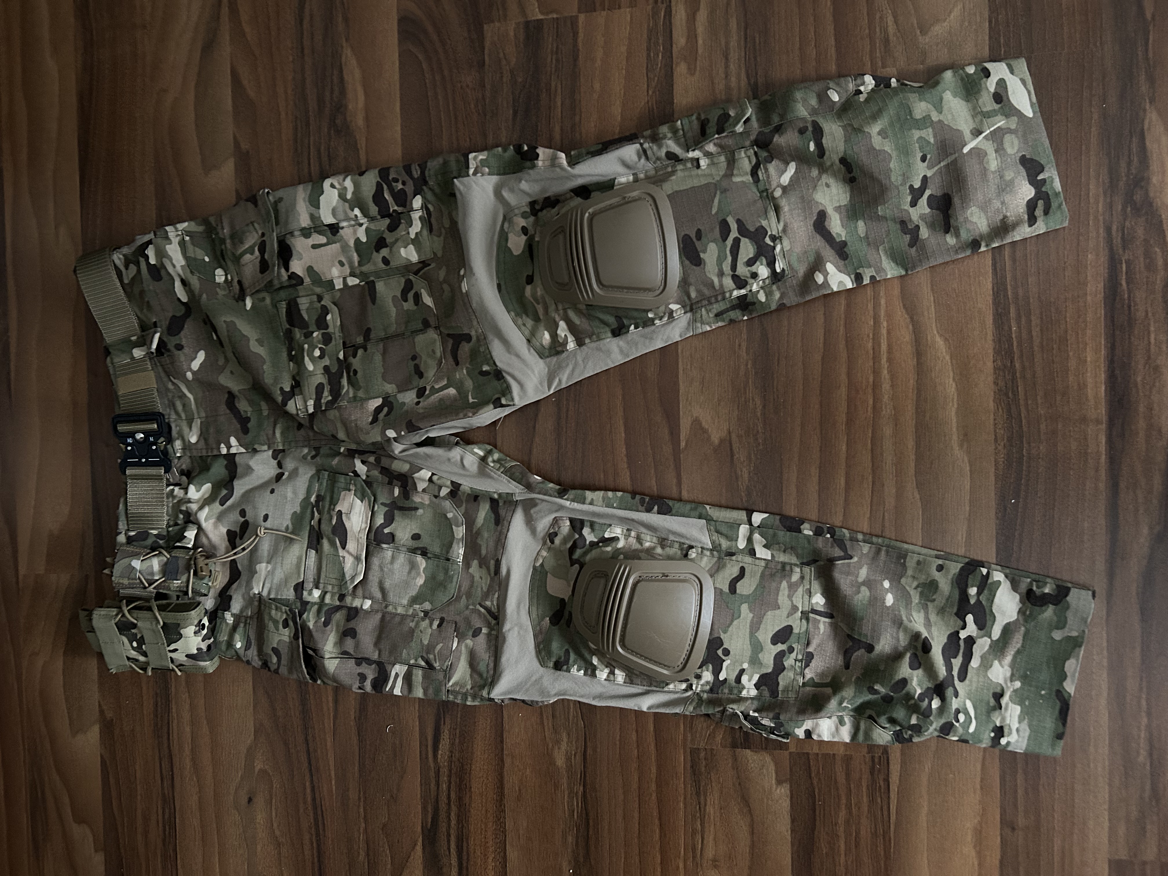 Spodnie g3 multicam Idogear plus pasek,ładownice