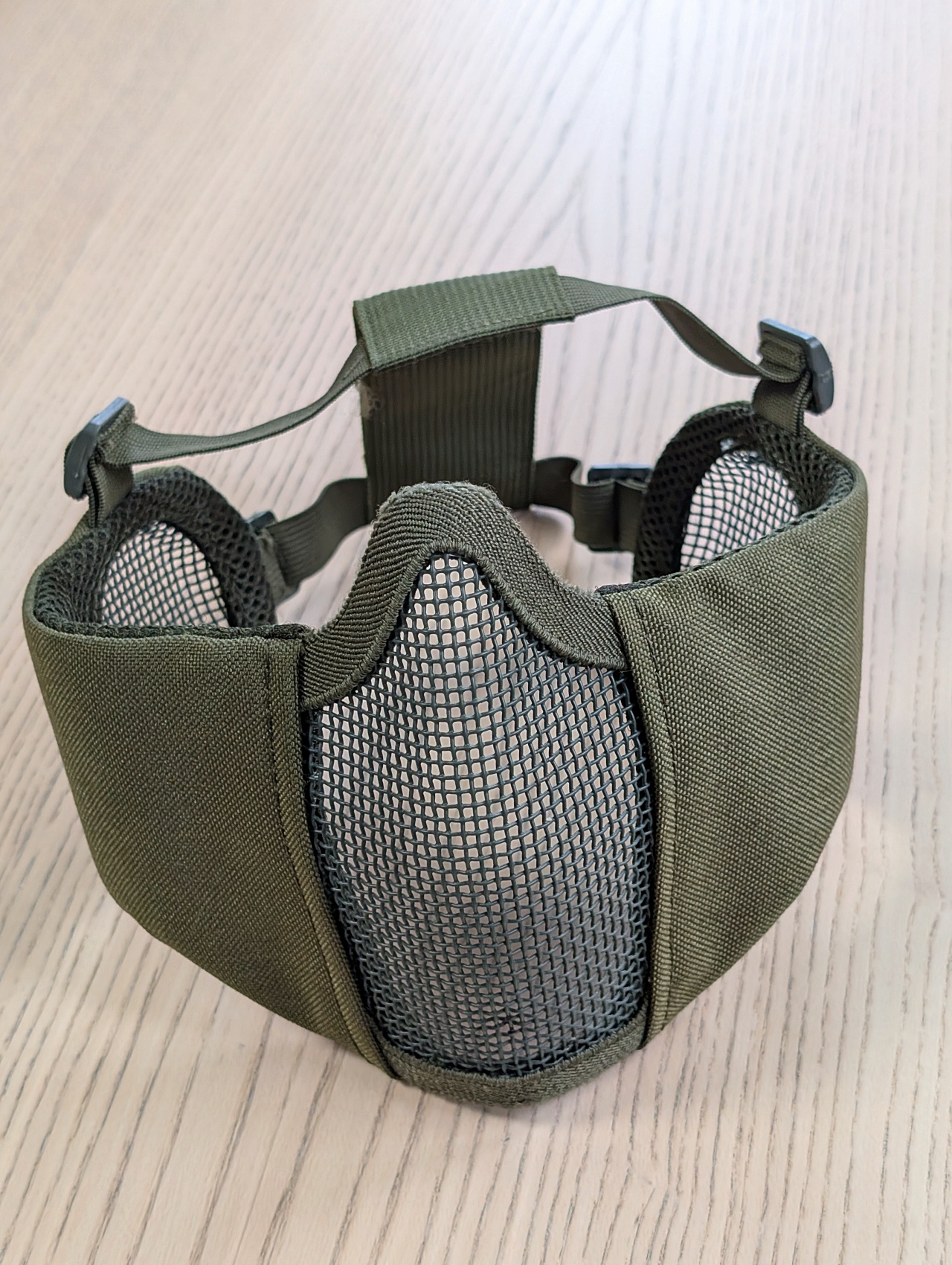 Maska stalker ASG Lower Half Metal z ochraniaczami uszu