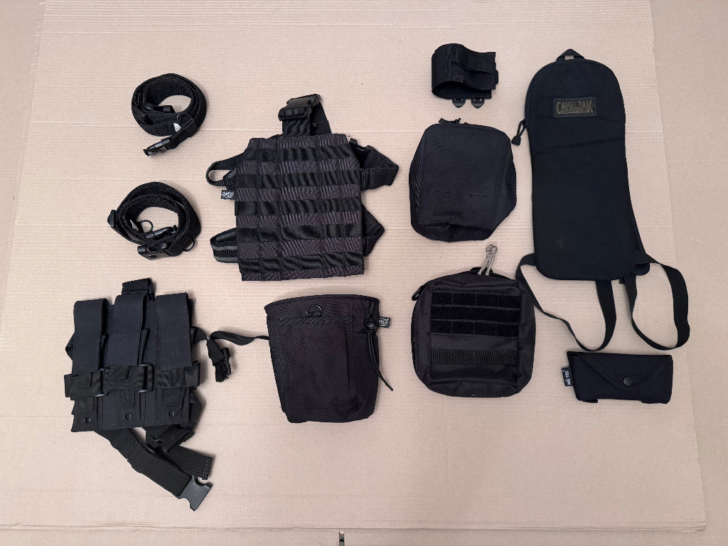 Sprzedam wyposażenie taktyczne i asg opis