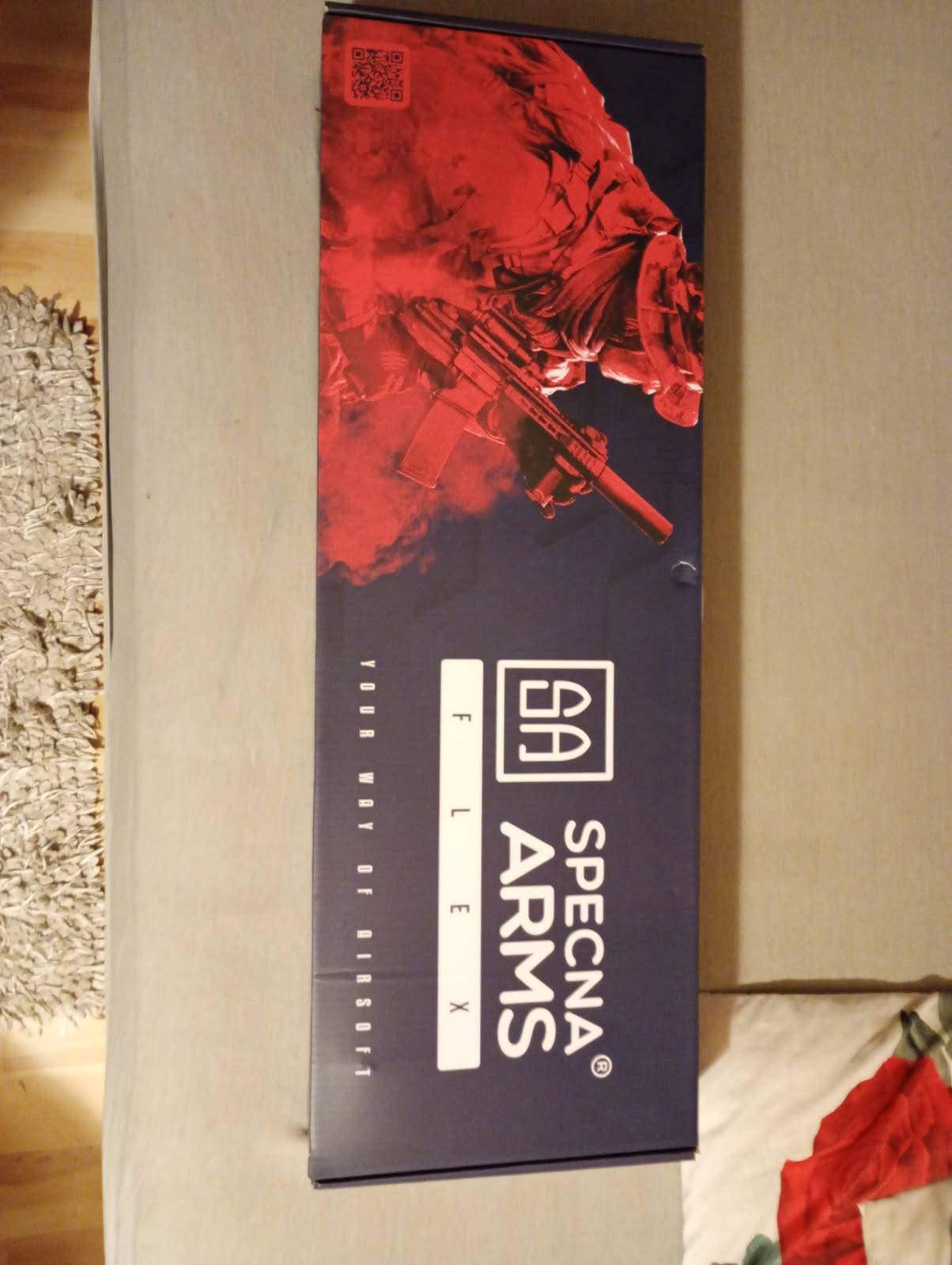 AEG Specna Arms SA-F01 Flex Gate X-ASR - Black + magazynek