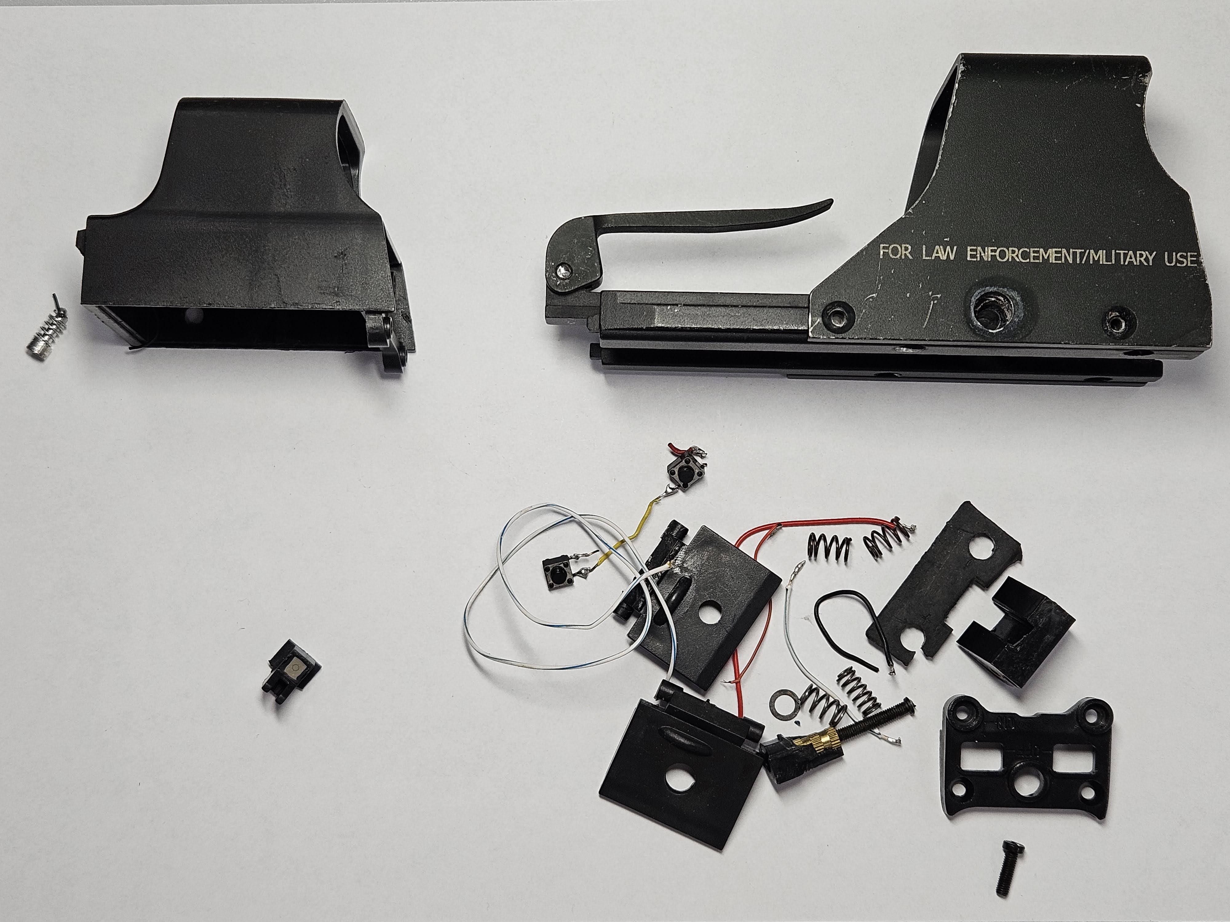 Części kolimator Eotech 551 552 dioda, obudowa