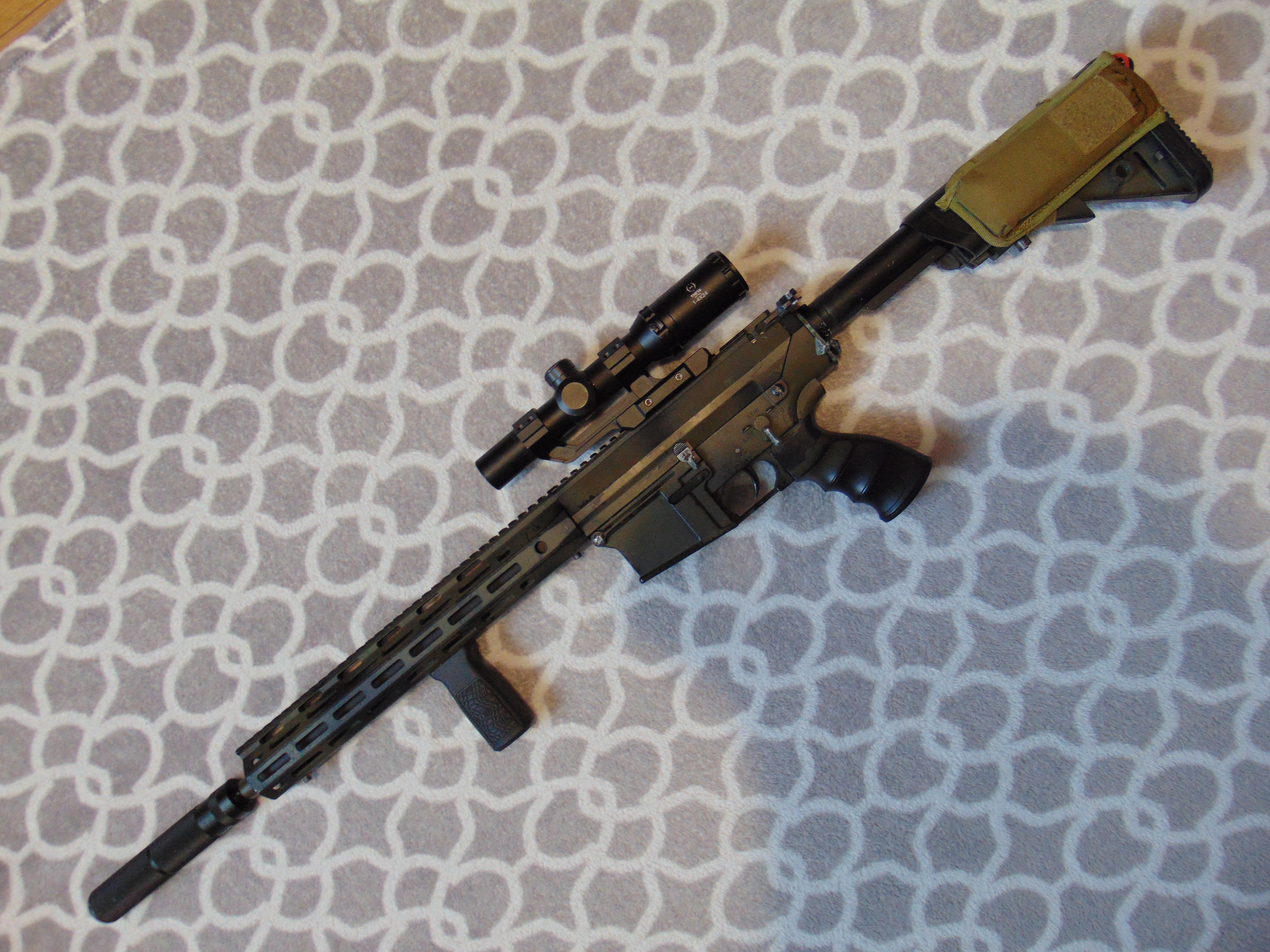 SR25 Tuning(szturm) +Luneta i sporo dodatków