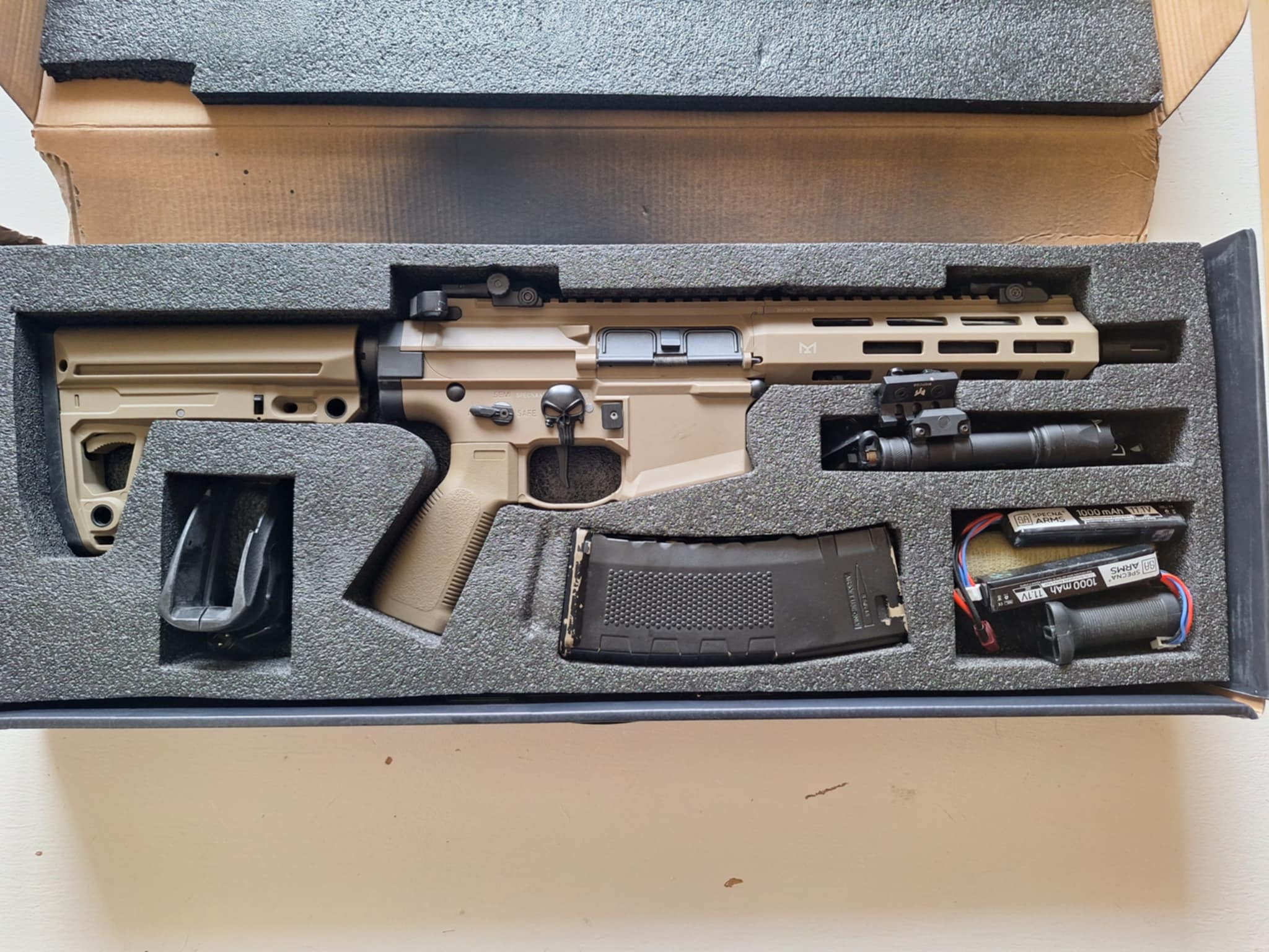 Specna Arms f20 flex - po upgradzie (do necocjacji)